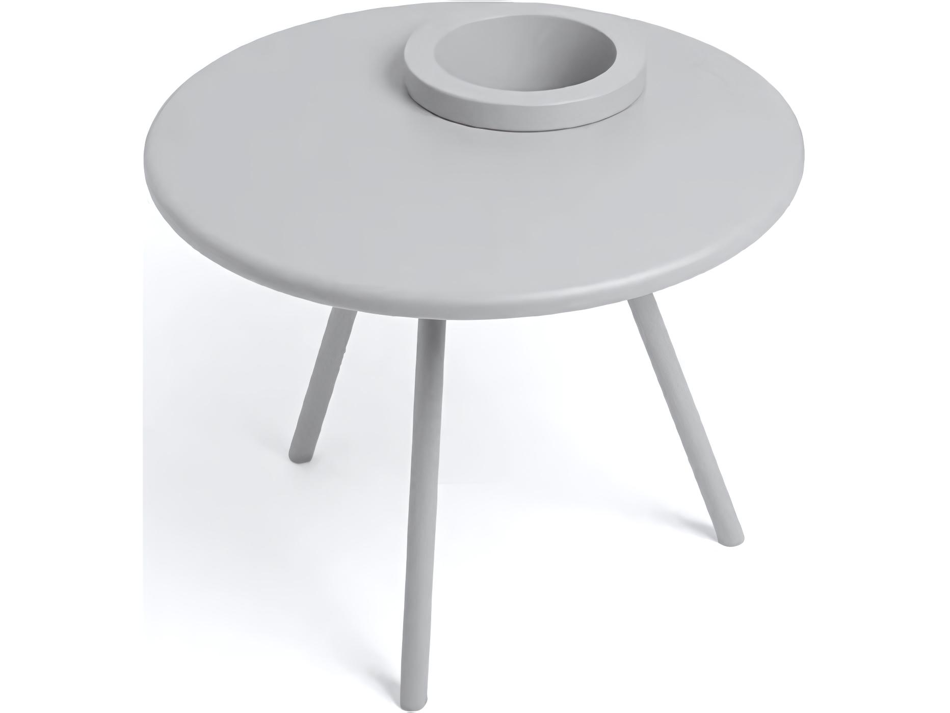 Fatboy Outdoor Bakkes Planter Table in Light Grey