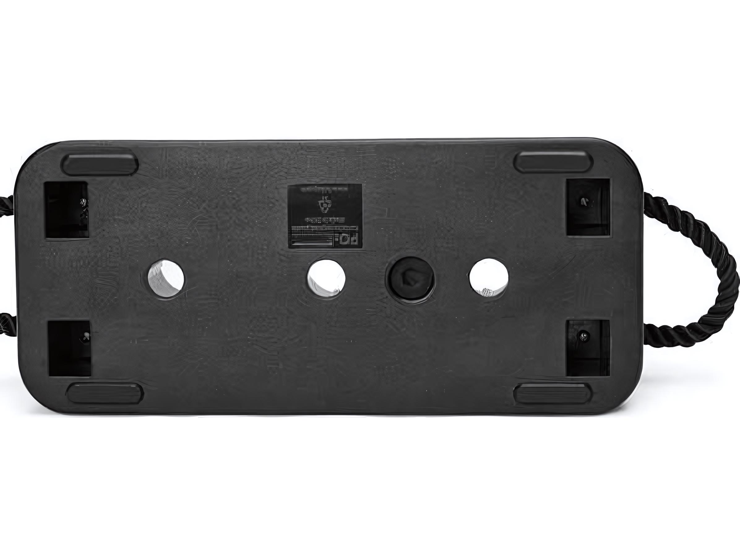 Fatboy Outdoor Brick Oval End Table in Anthracite