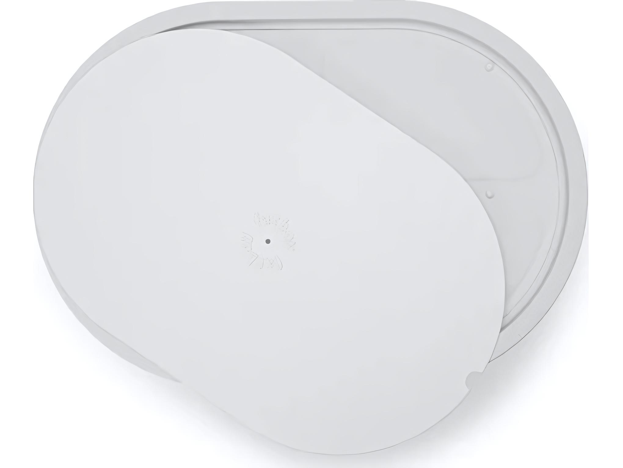 Fatboy Outdoor Brick Oval End Table in Light Grey