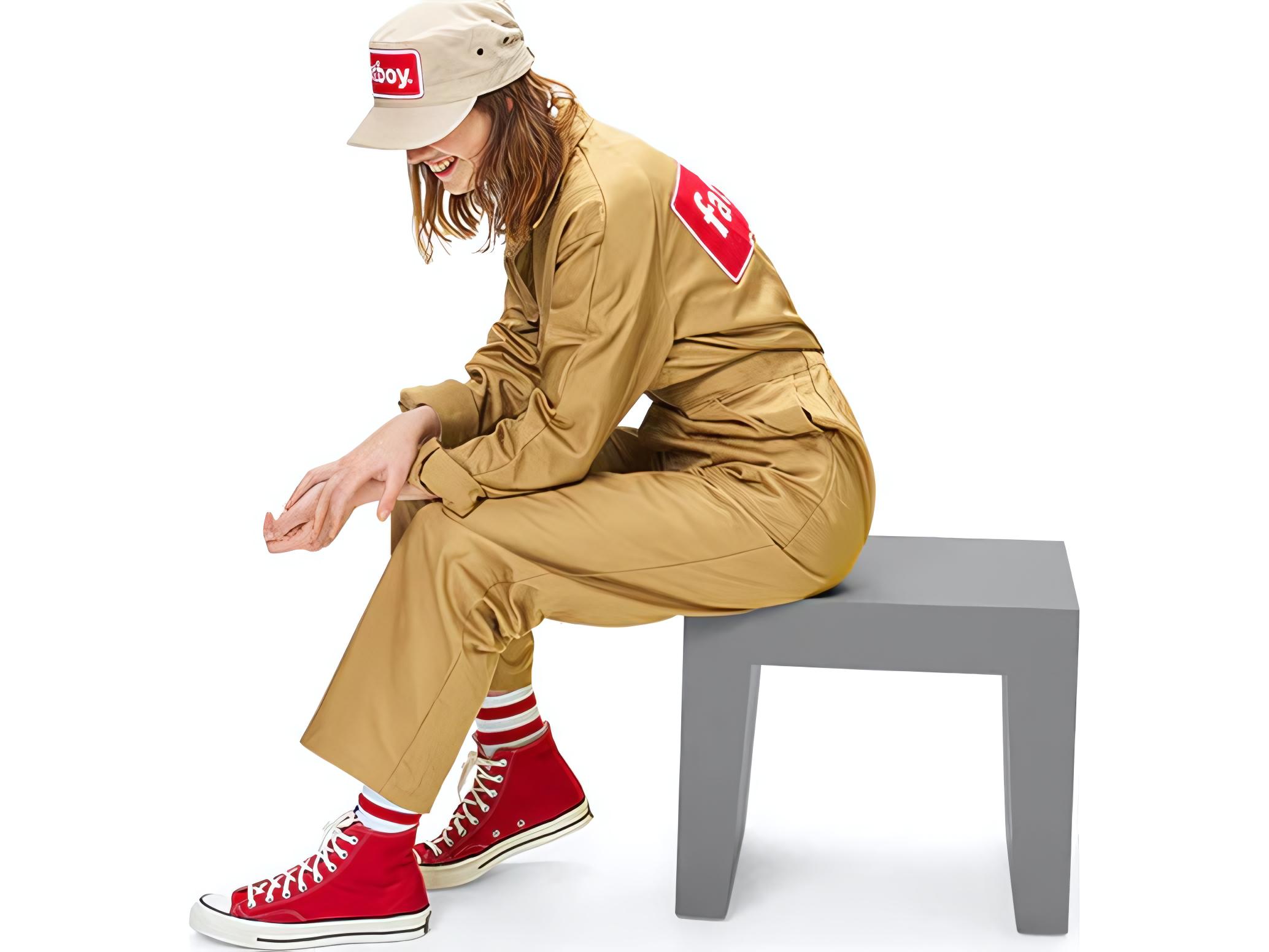 Fatboy Outdoor Concrete Seat in Grey