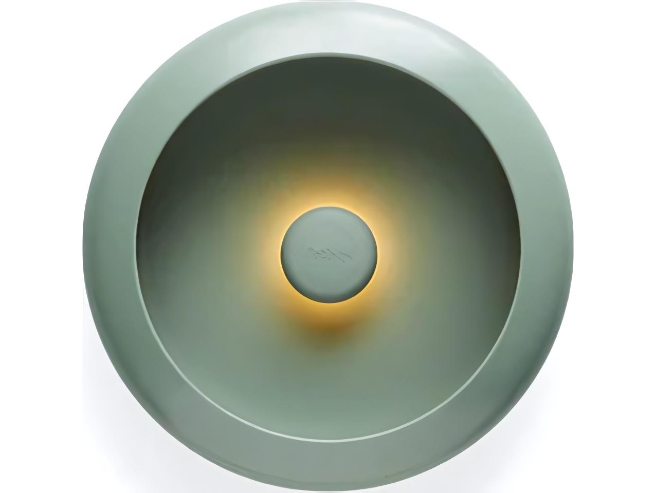 Fatboy Outdoor Oloha Medium Wireless Hanging Lamp Bowl in Sage