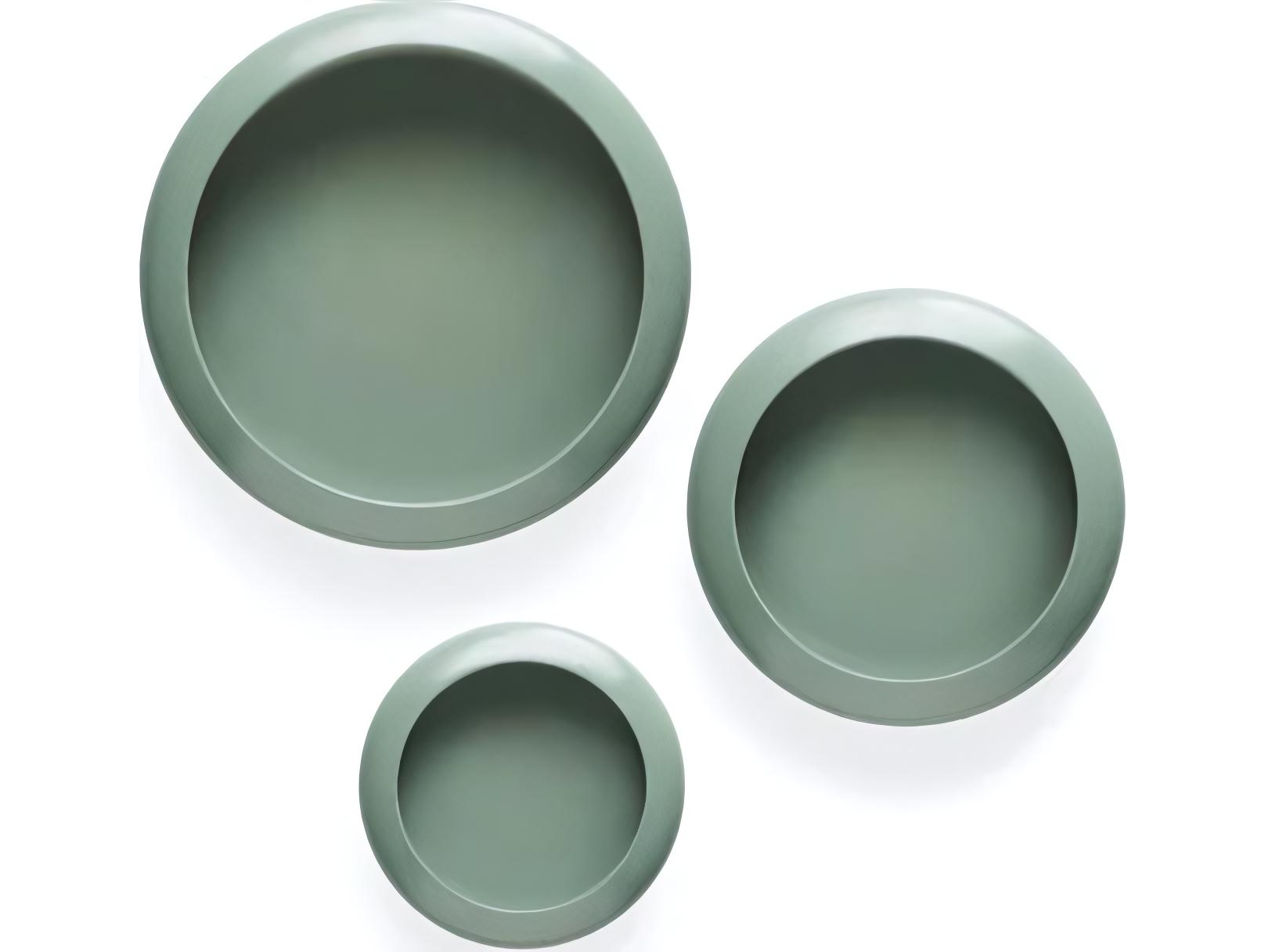 Fatboy Outdoor Oloha Trio Wireless Hanging Lamp Bowl Set in Sage