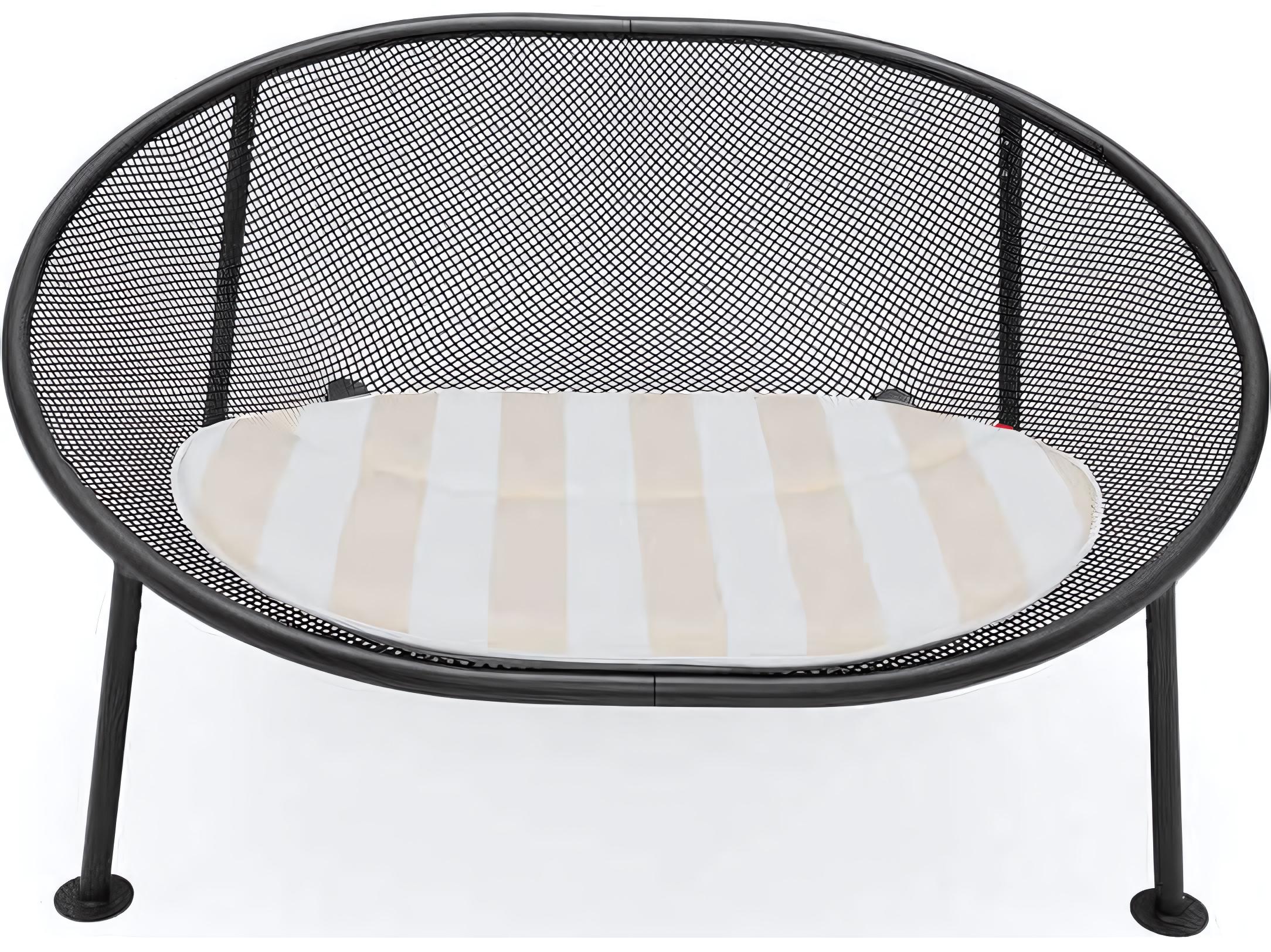 Fatboy Outdoor Netorious Lounge Pillow in Stripe Sandy Beige