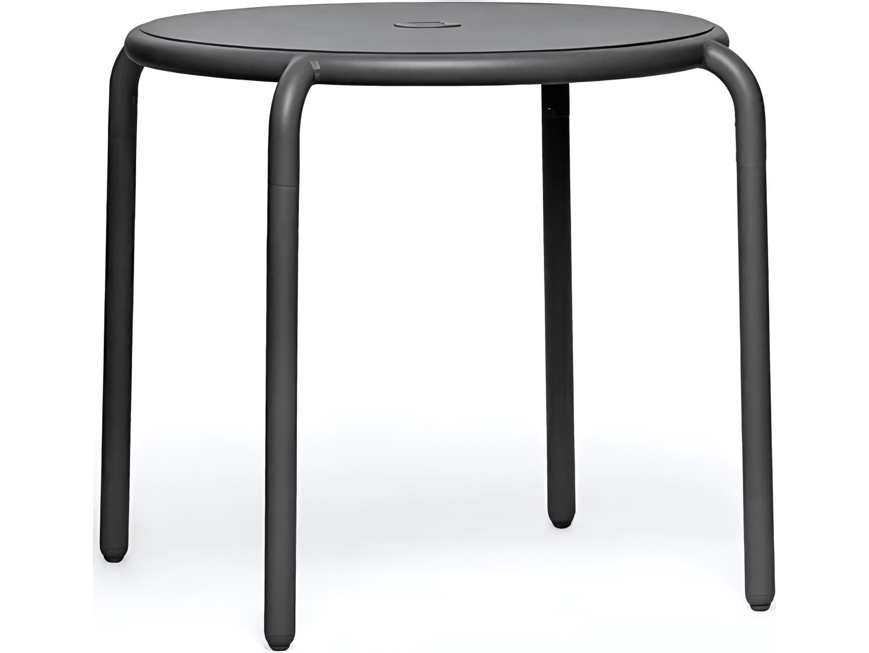 Fatboy Outdoor Toni 31.5" Round Bistro Table in Anthracite