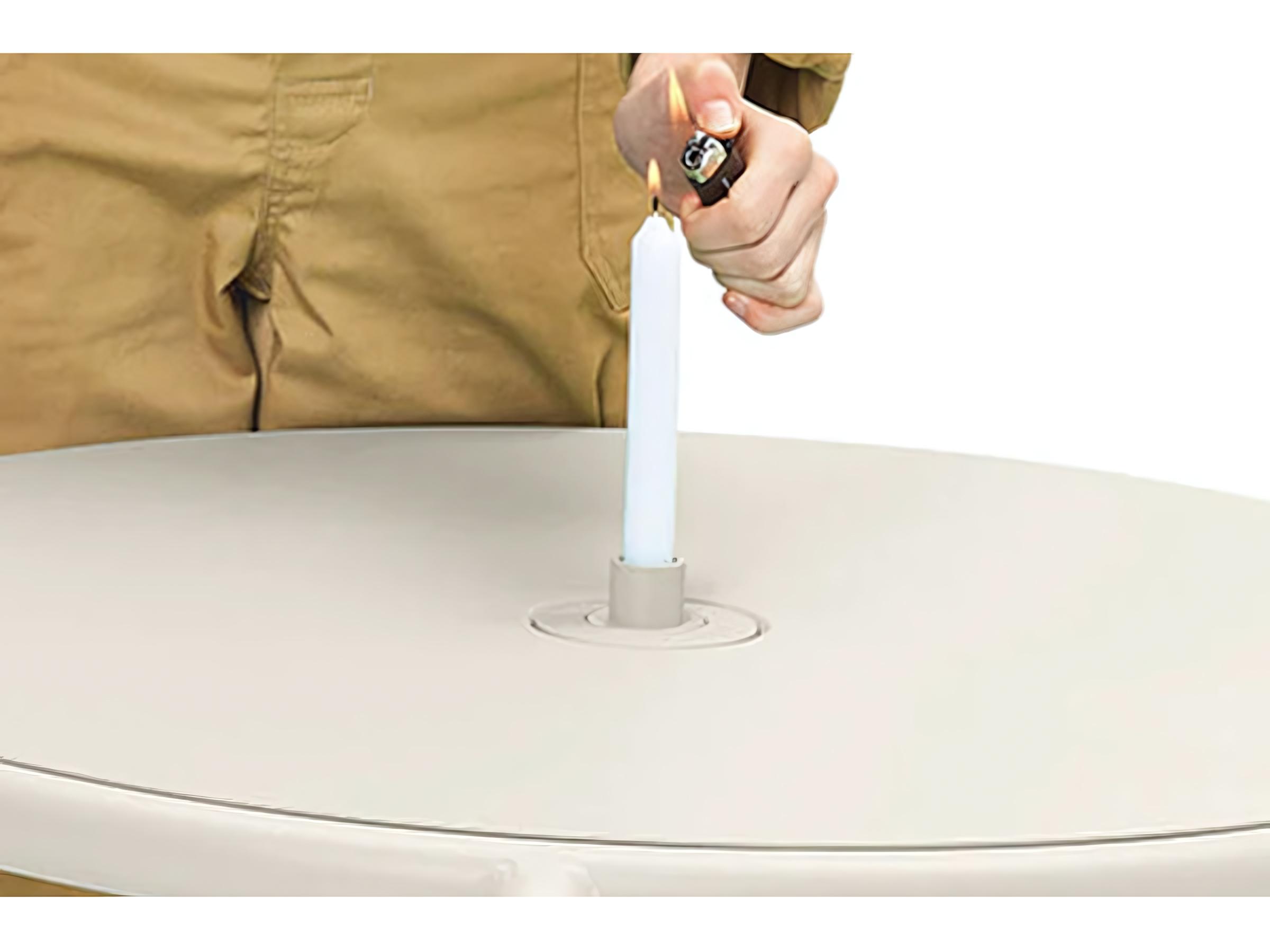 Fatboy Outdoor Toni 31.5" Round Bistro Table in in Desert