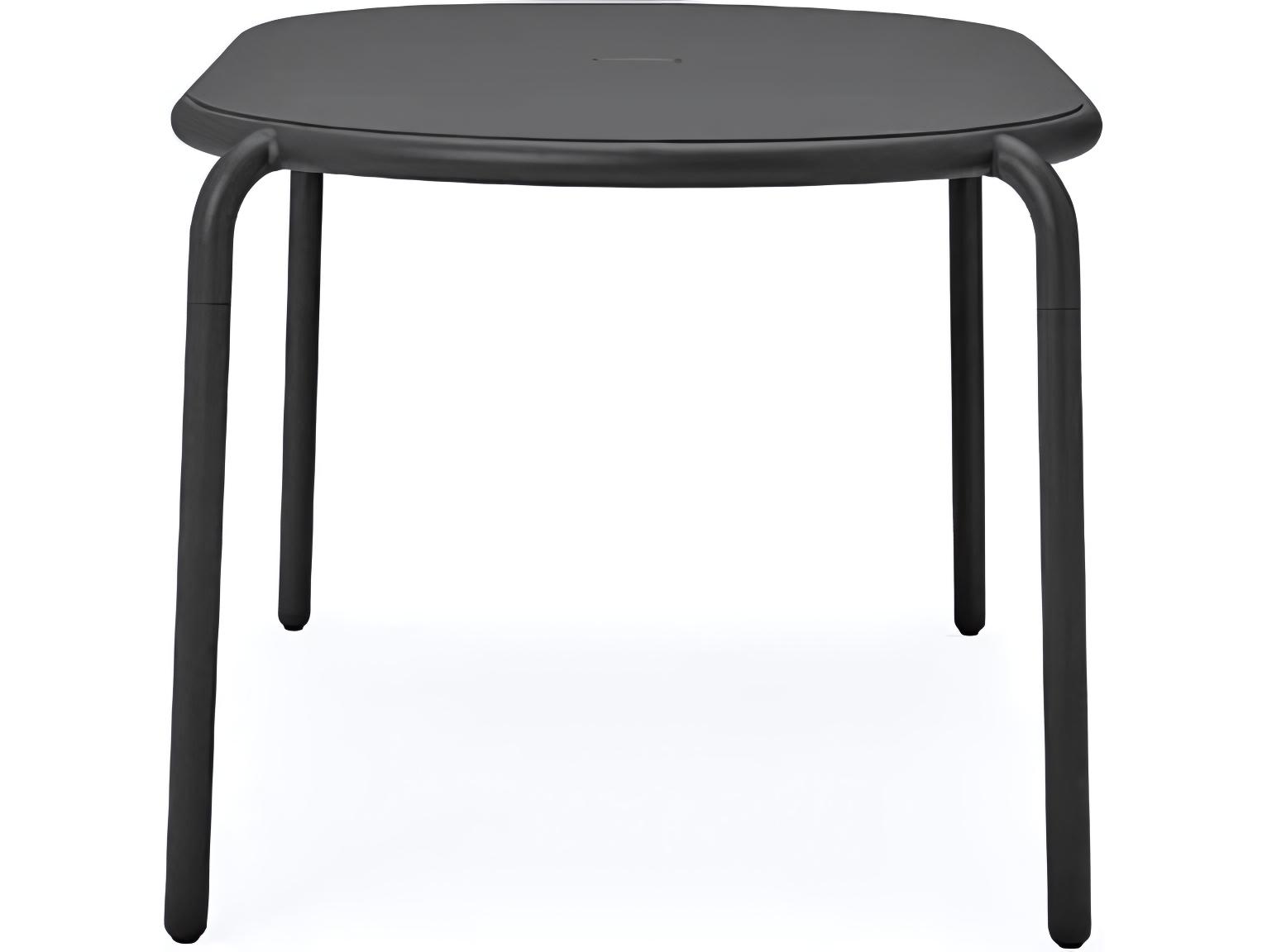 Fatboy Outdoor Toni Tavolo 63"W x 35 Oval Dining Table in Anthracite