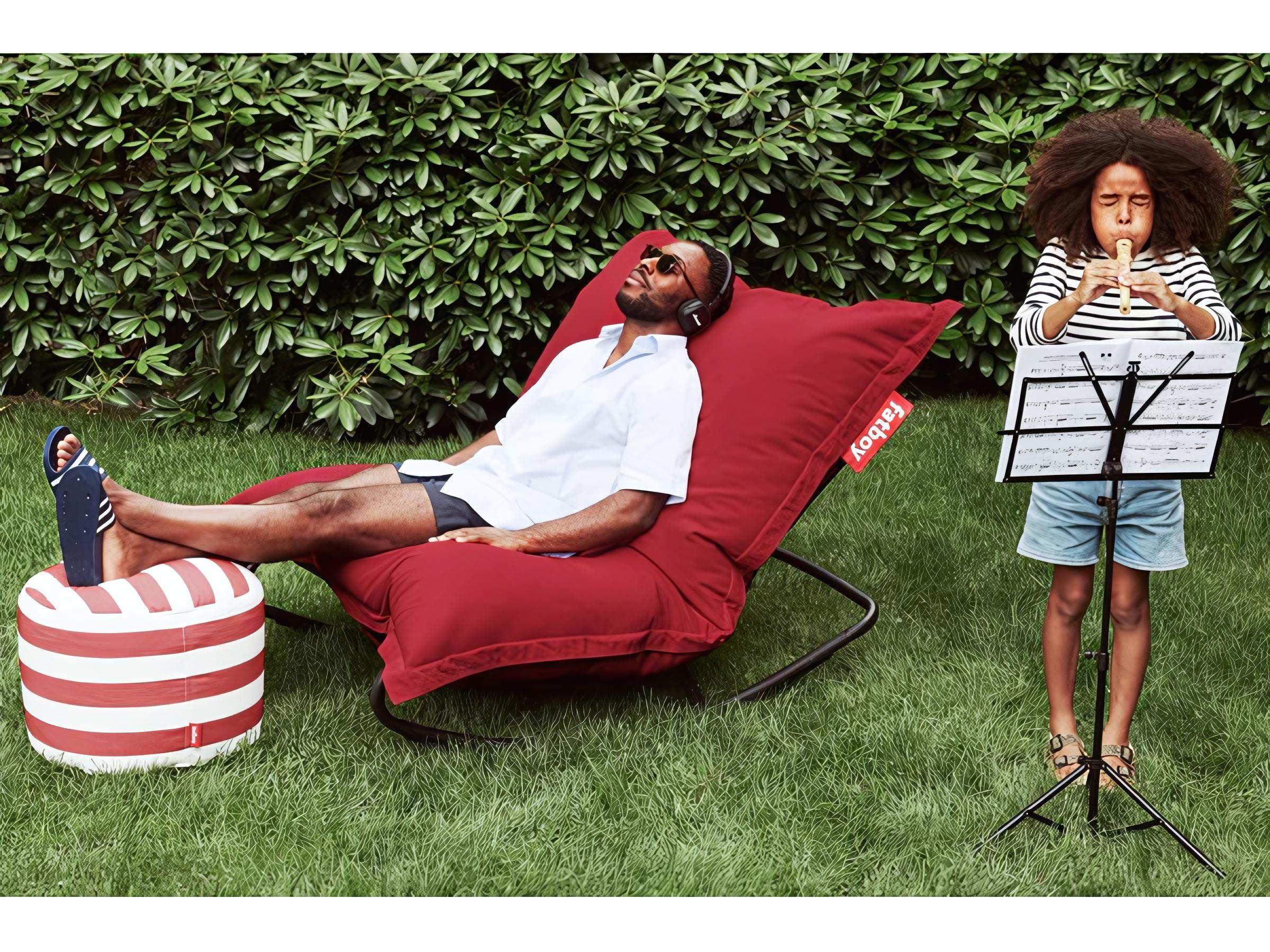 Fatboy Outdoor Original Bean Bag Chair in Red