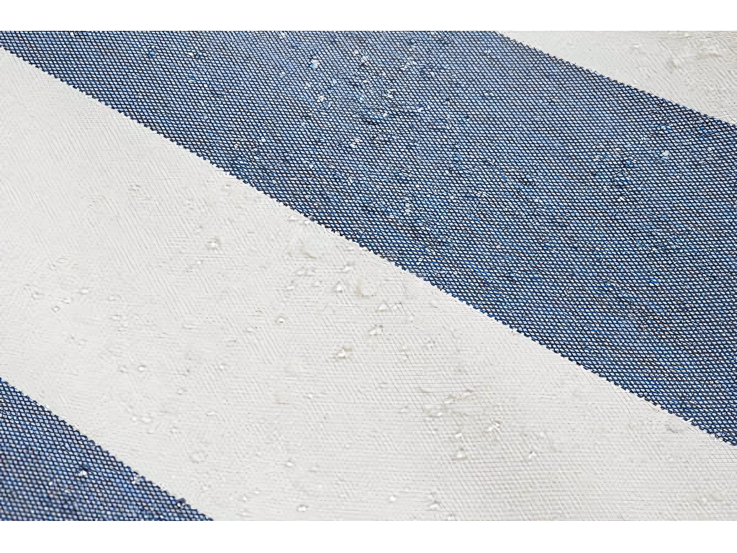 Fatboy Outdoor Original Bean Bag Chair in Stripe Ocean Blue