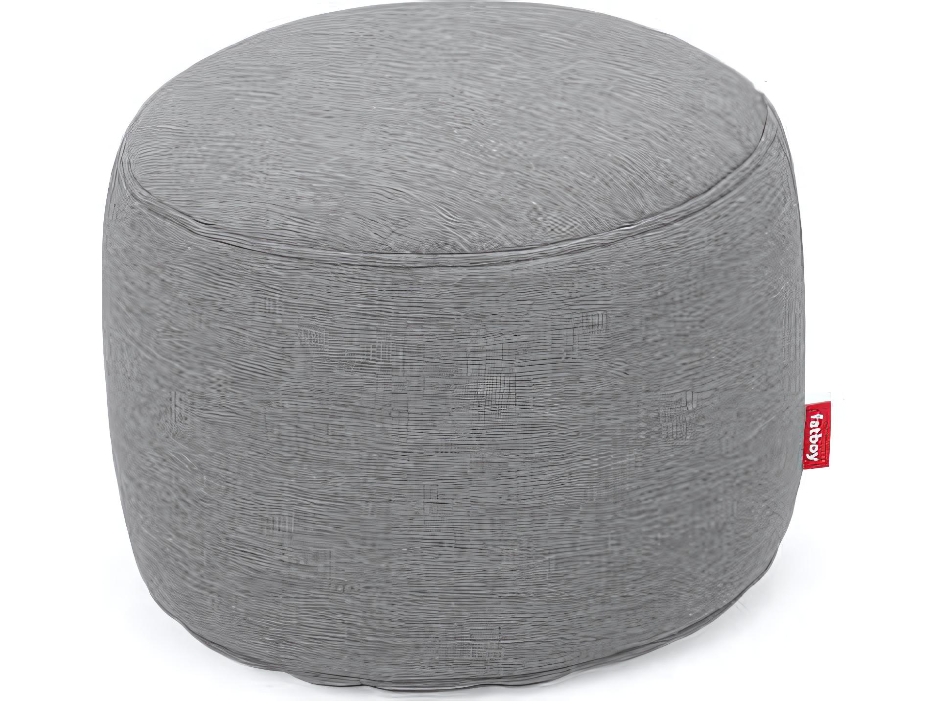 Fatboy Outdoor Point Pouf Ottoman in Rock Grey
