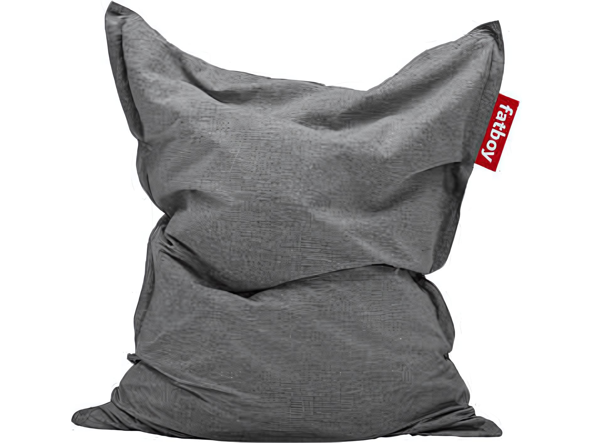 Fatboy Outdoor Original Slim Bean Bag Chair in Rock Grey