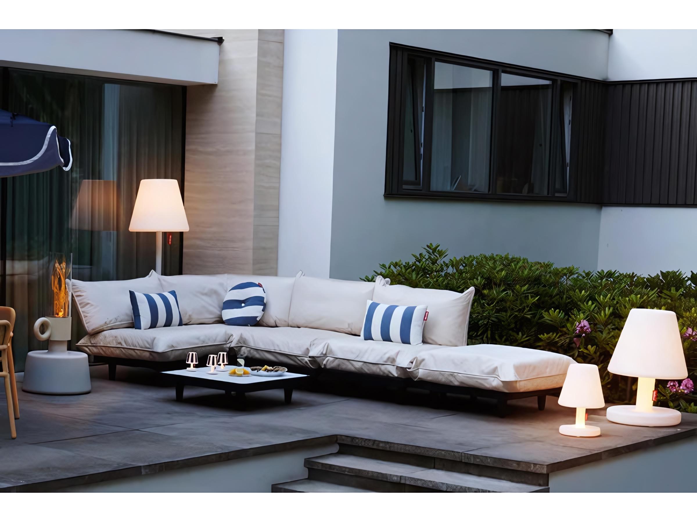 Fatboy Outdoor Paletti Modular Lounge Chair in Rock Grey