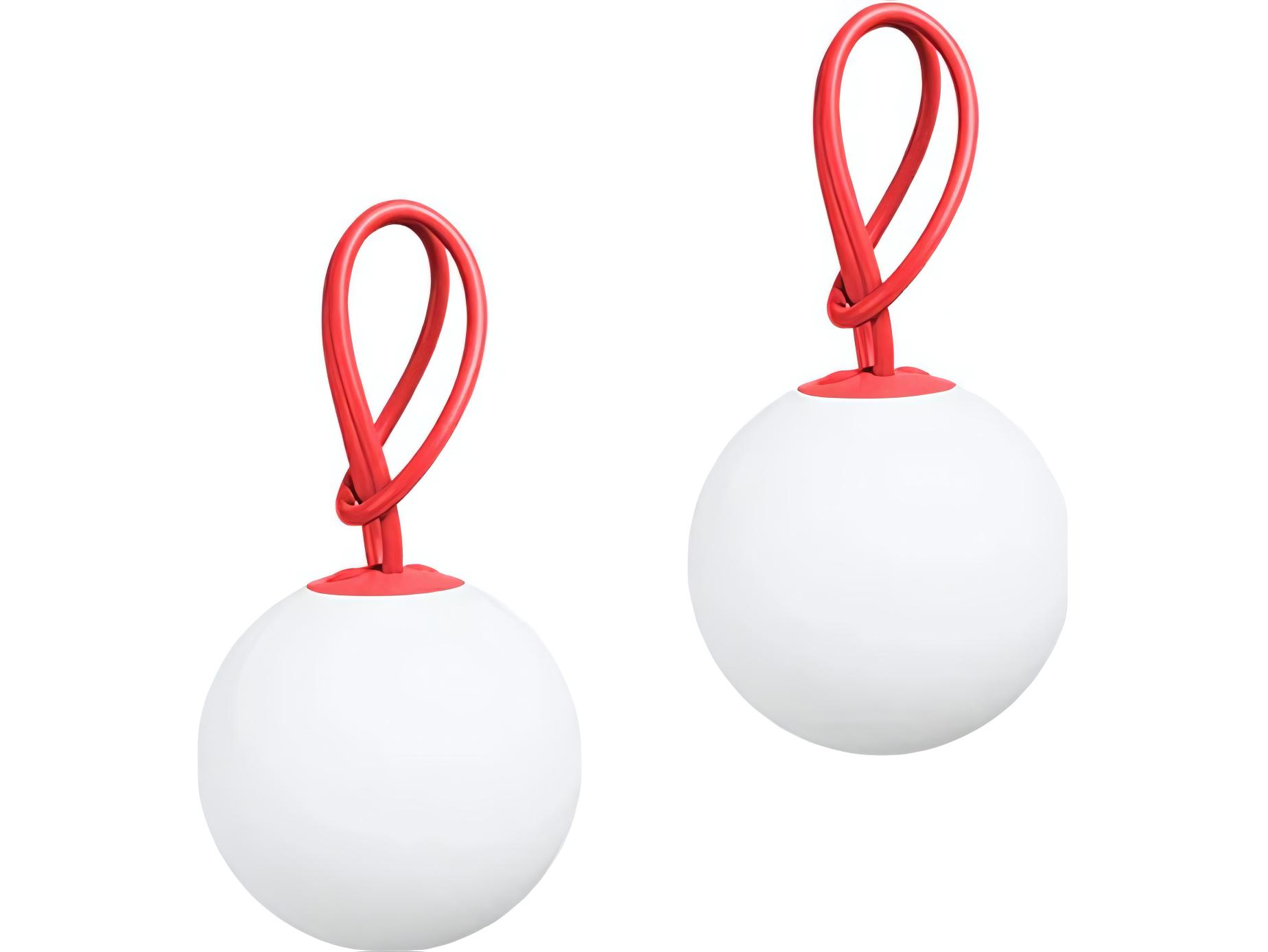 Fatboy Outdoor Bolleke Hanging Lamp Duo Pack in Red