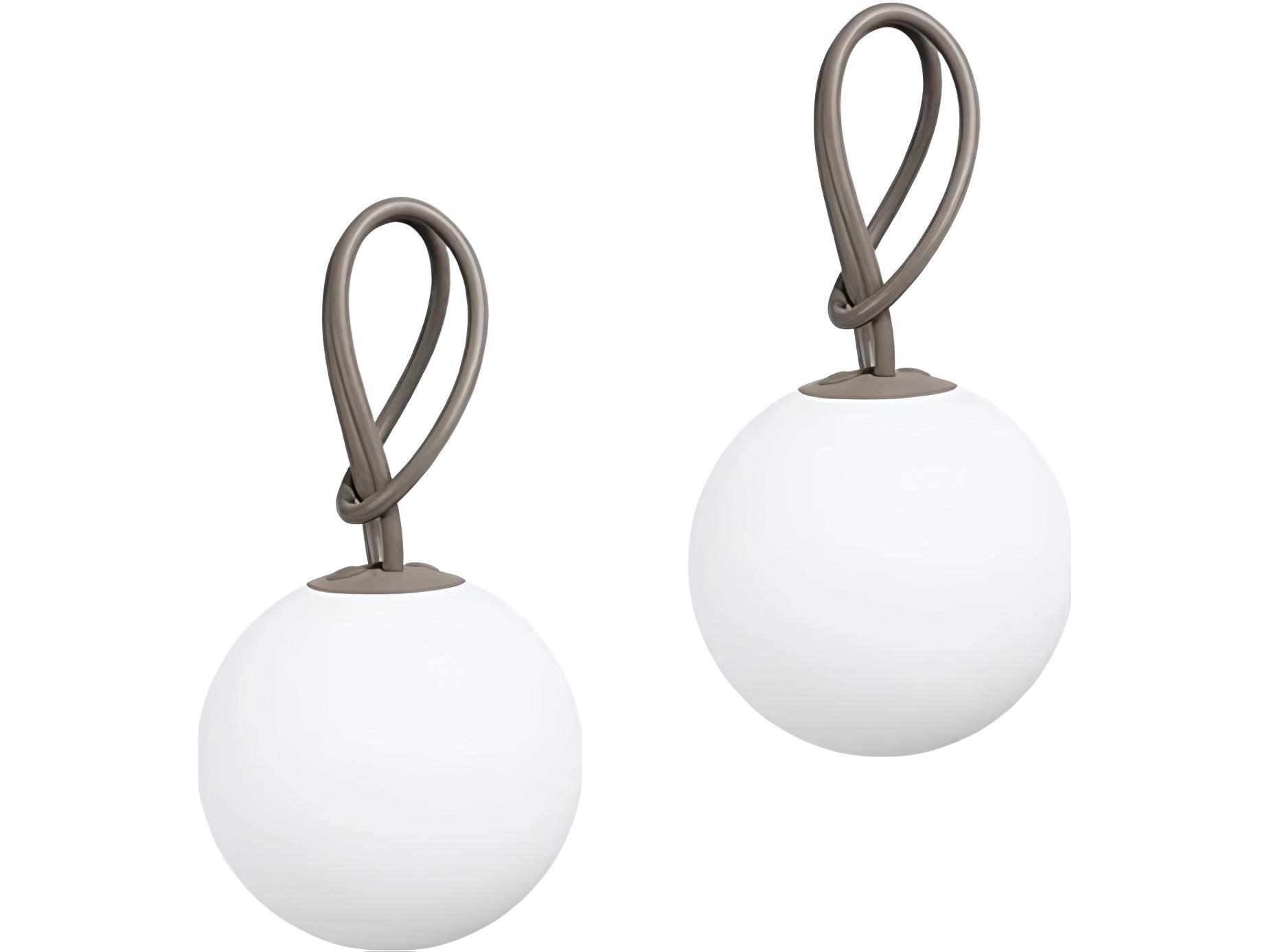 Fatboy Outdoor Bolleke Hanging Lamp Duo Pack in Taupe