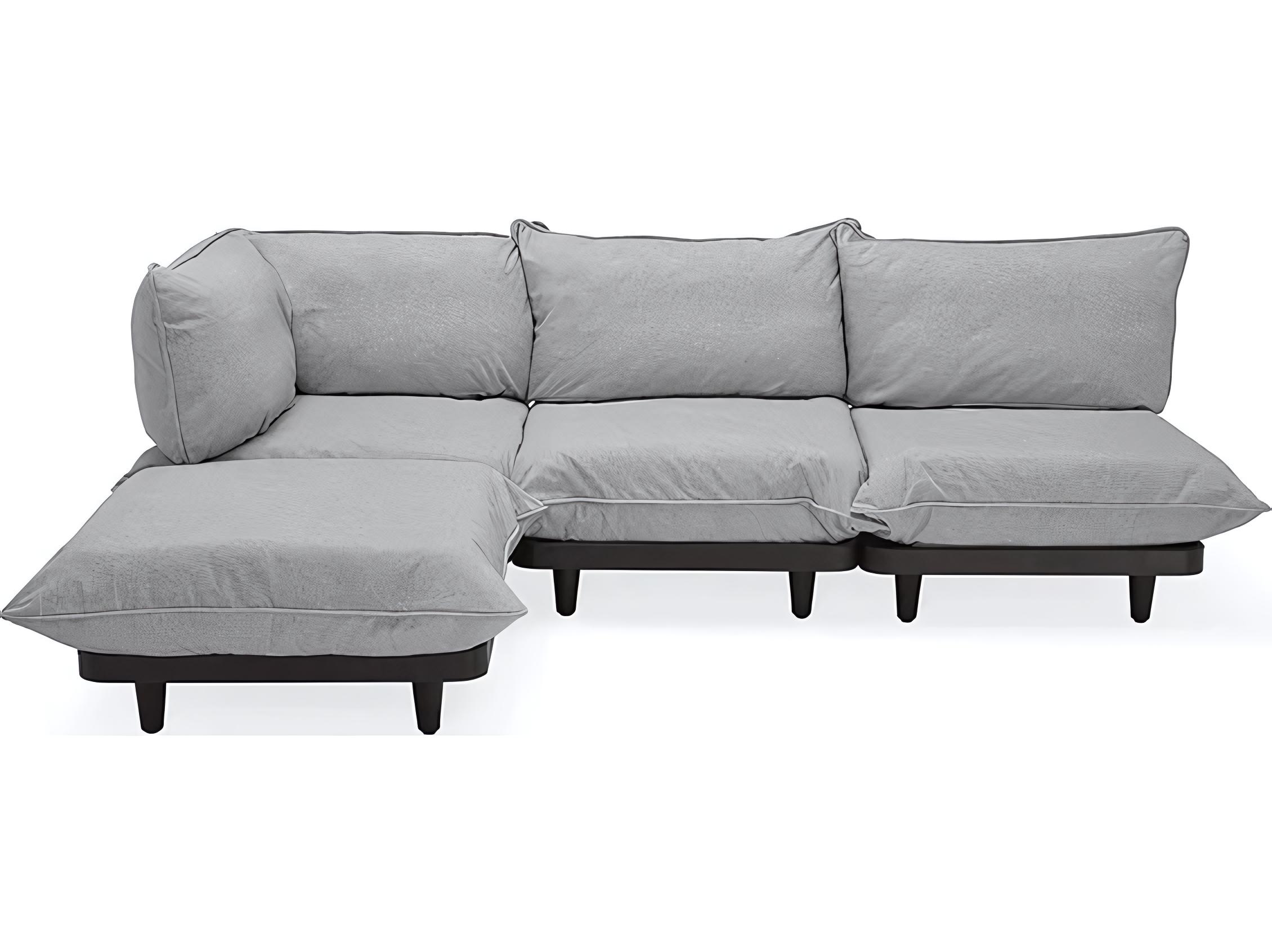 Fatboy Outdoor Paletti Large Lounge Set in Rock Grey
