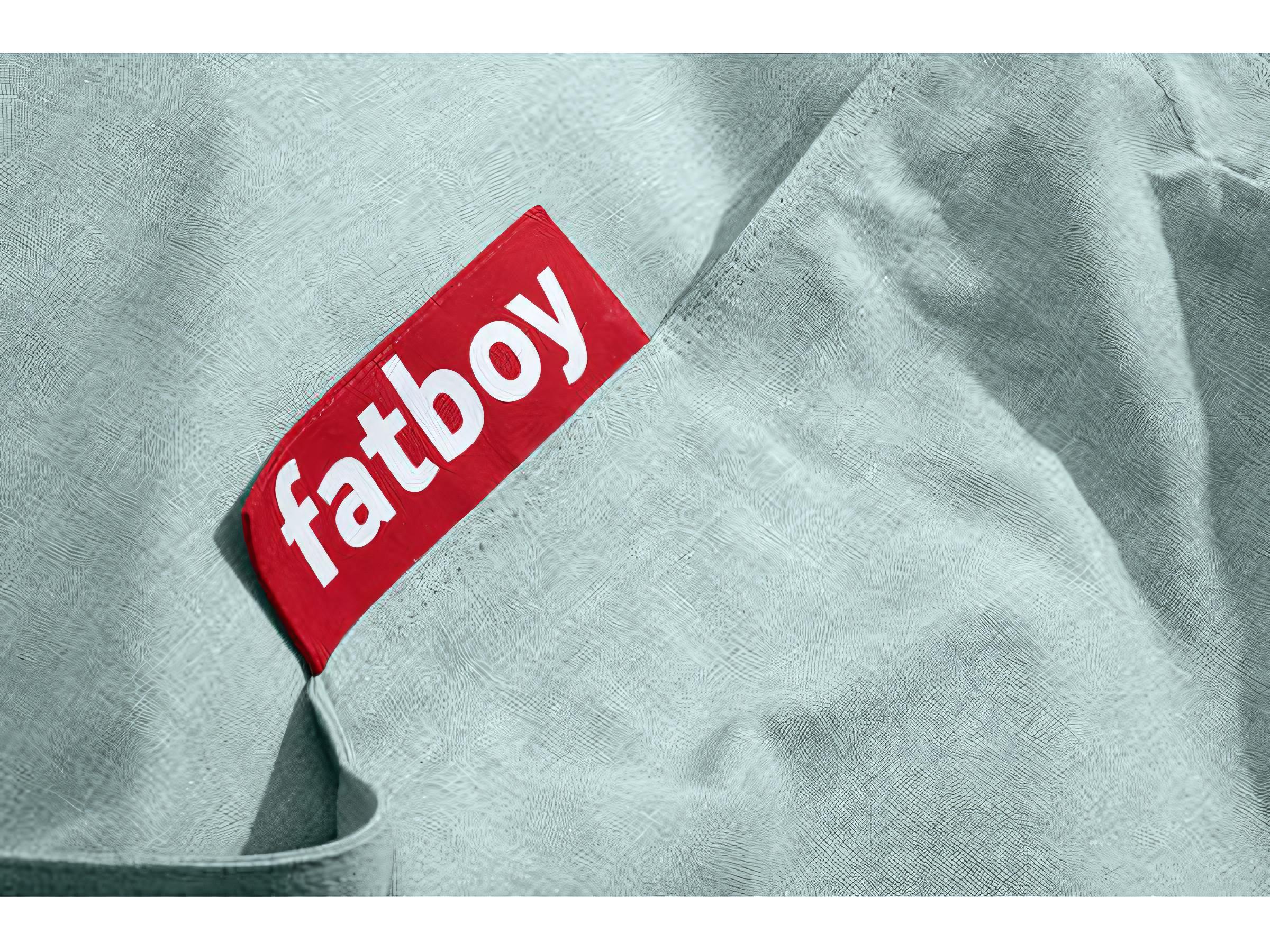 Fatboy Outdoor Original Bean Bag Chair Rock 'n Roll Rocker Bundle in Seafoam