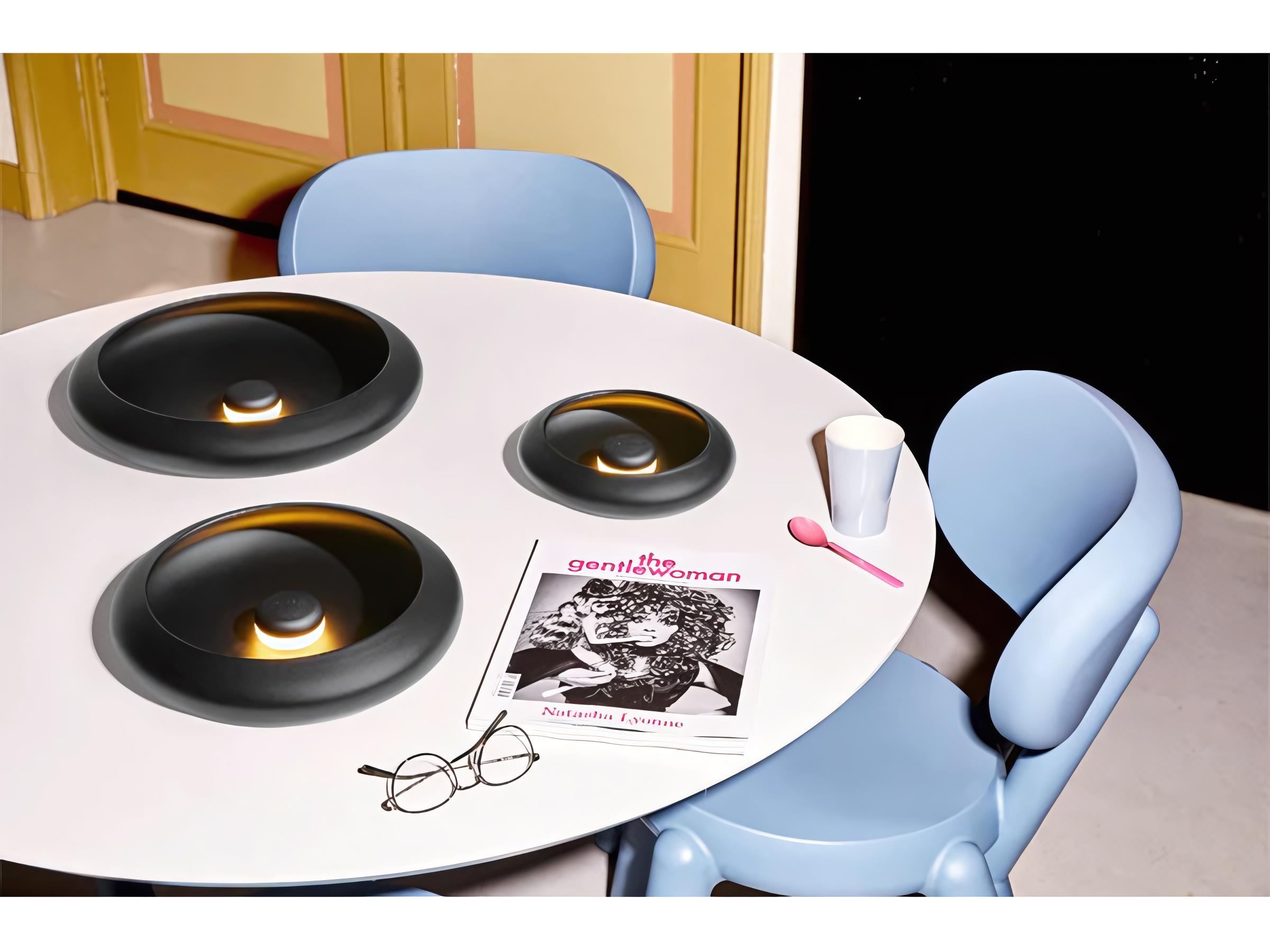 Fatboy Outdoor Oloha Trio Wireless Hanging Lamp Bowl Set in Anthracite