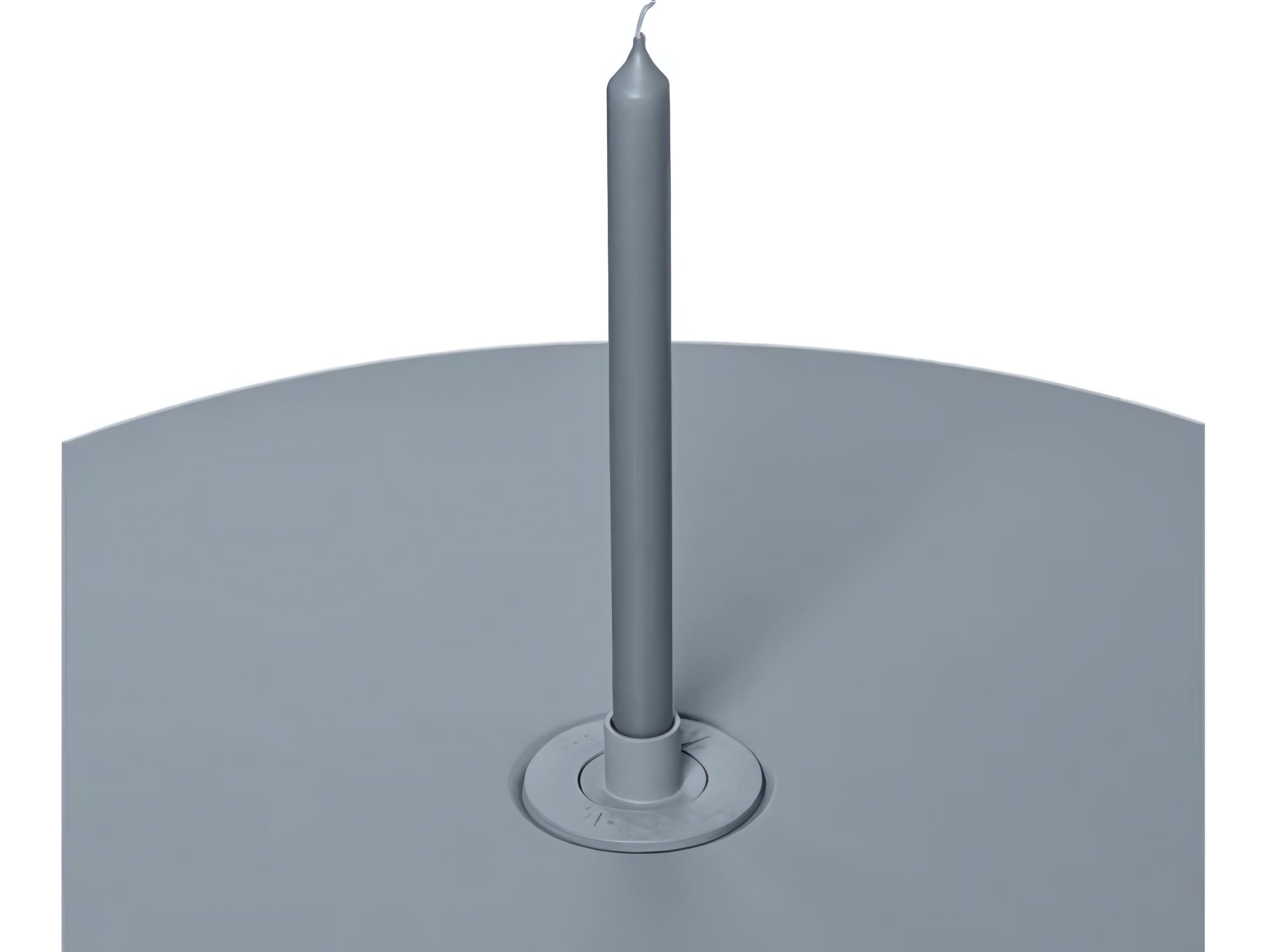 Fatboy Outdoor Toni 31.5" Round Bistro Table in Elephant