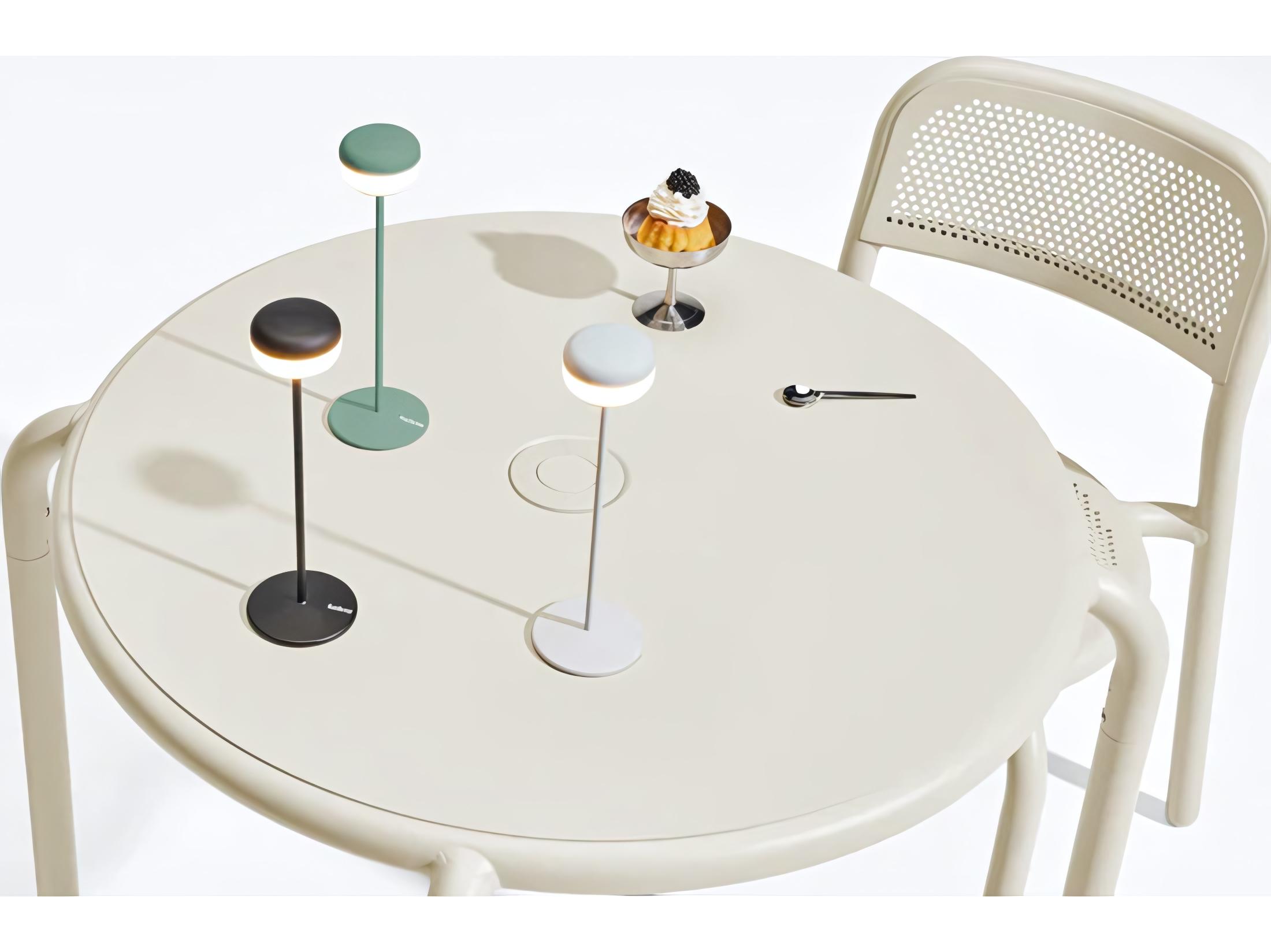 Fatboy Outdoor Cheerio Wireless Table Lamp in Sage