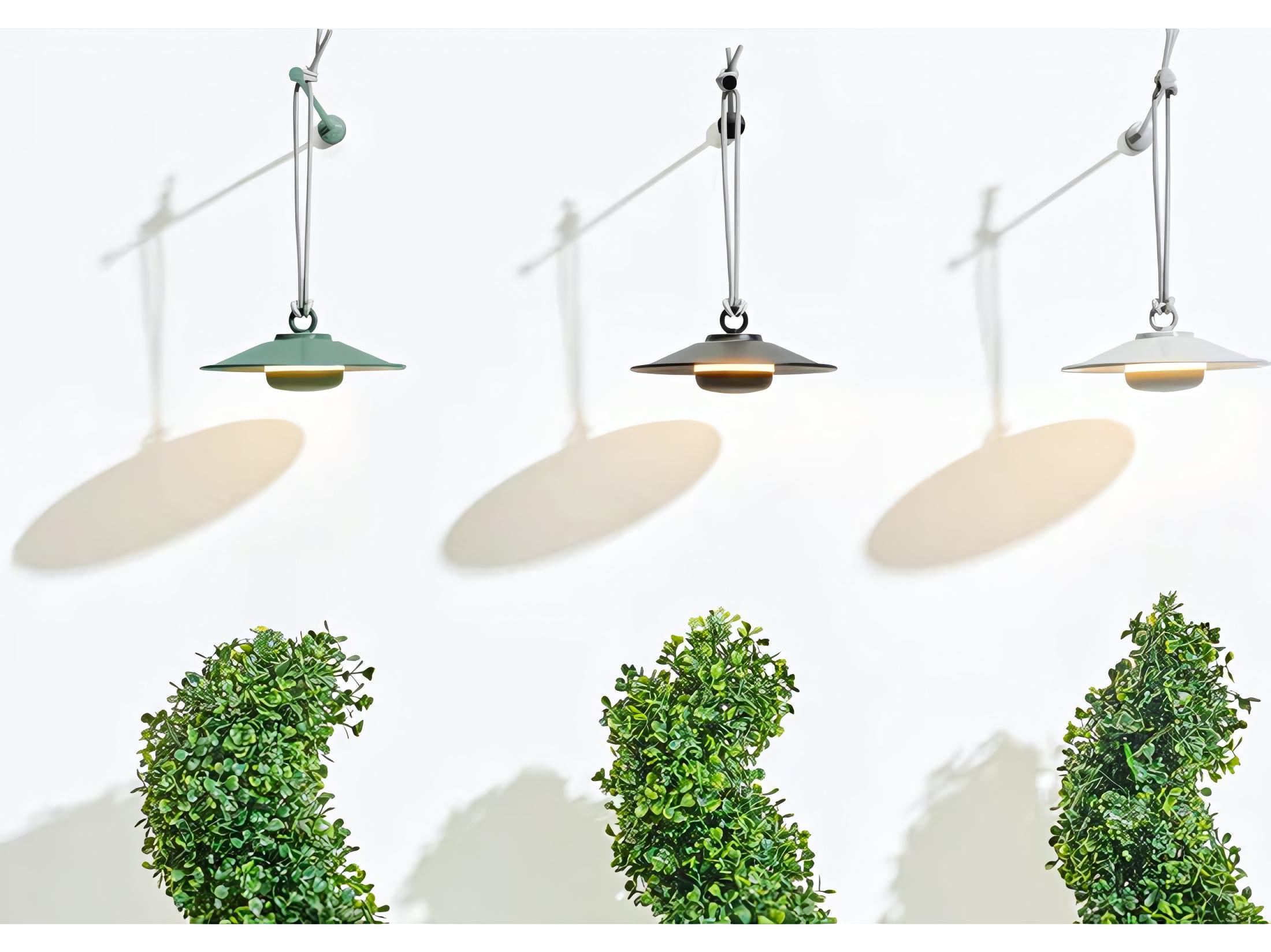 Fatboy Outdoor Chap-O Wireless Hanging Lamp in Sage