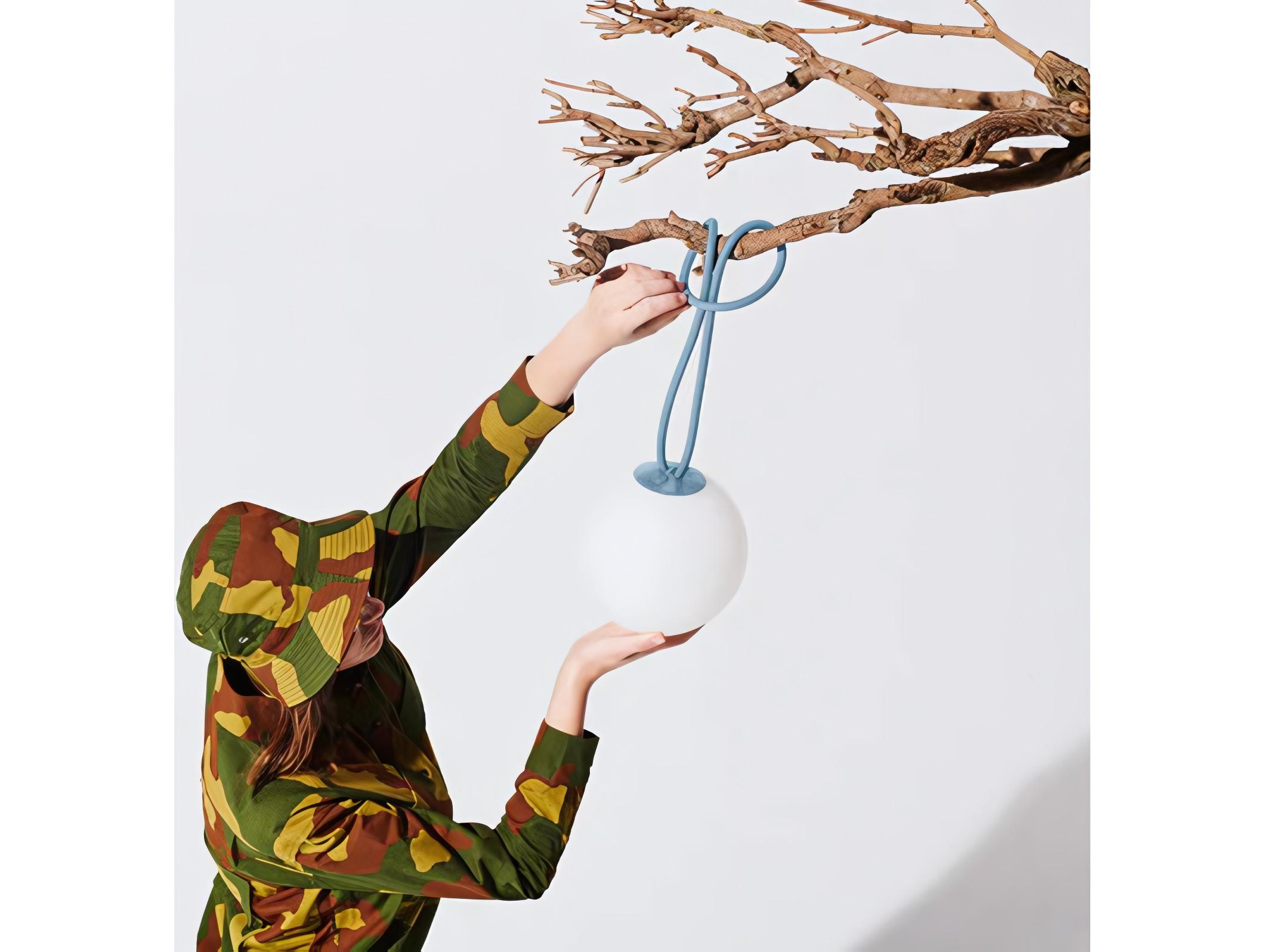 Fatboy Outdoor Bolleke Hanging Lamp Duo Pack in Wave Blue