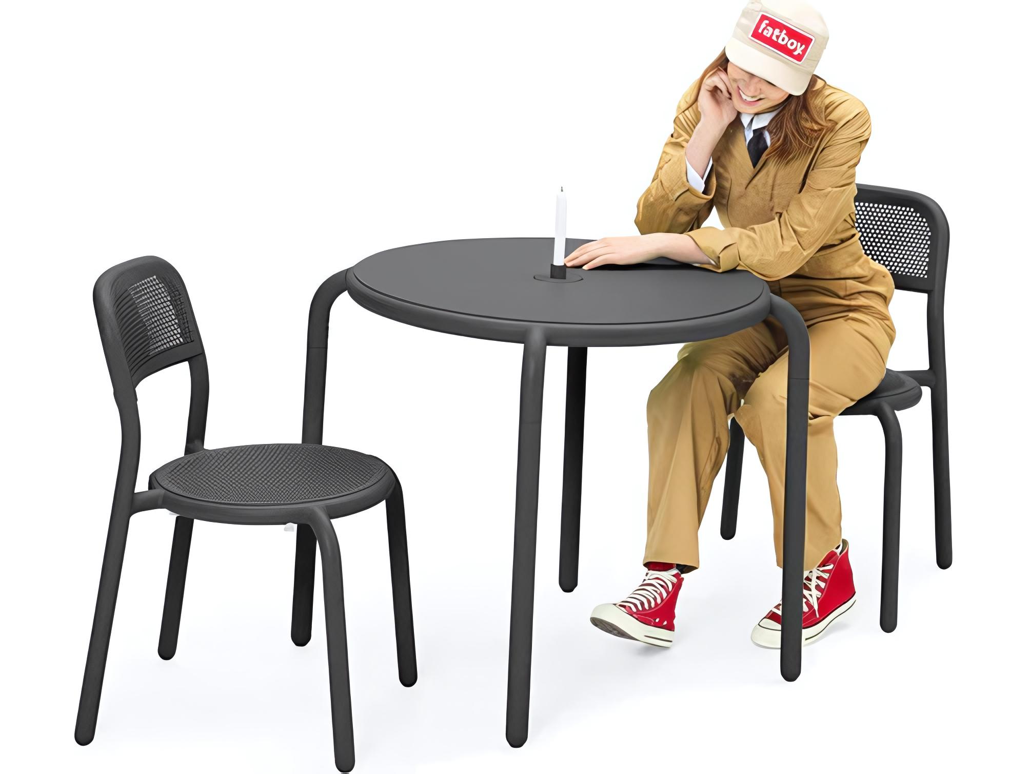 Fatboy Outdoor Toni Bistro Set in Anthracite