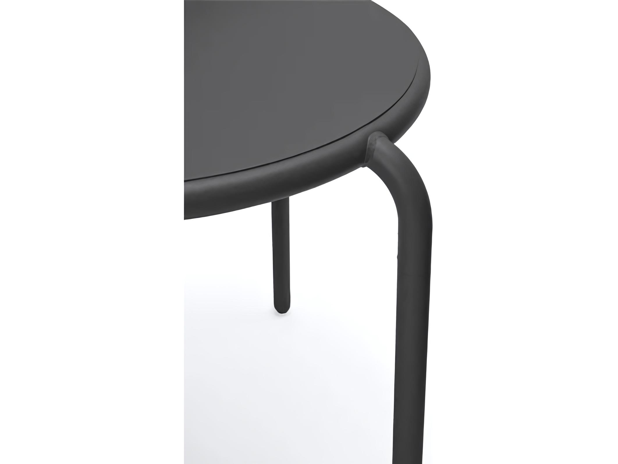 Fatboy Outdoor Toni Bistro Set with Armchairs in Anthracite