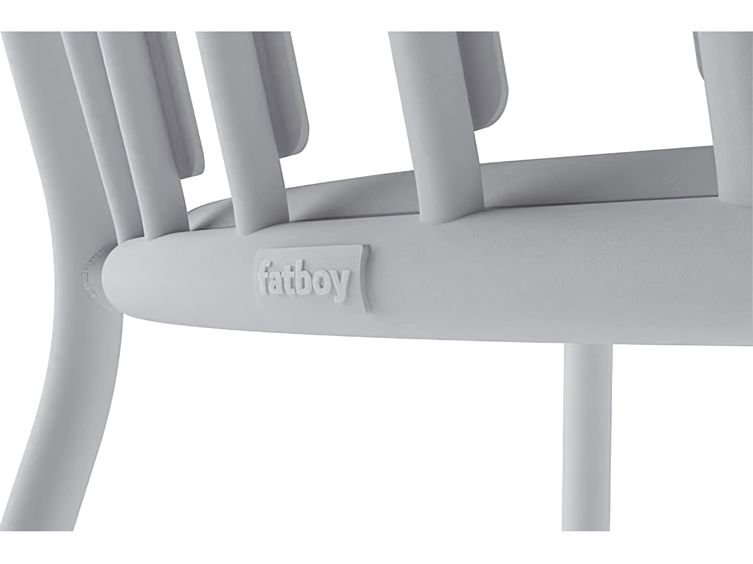Fatboy Outdoor Fred's Stackable Armchair in Light Grey