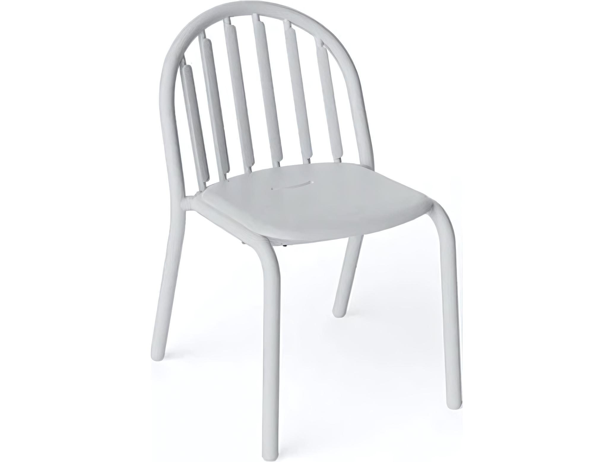 Fatboy Outdoor Fred's Stackable Side Chair in Light Grey