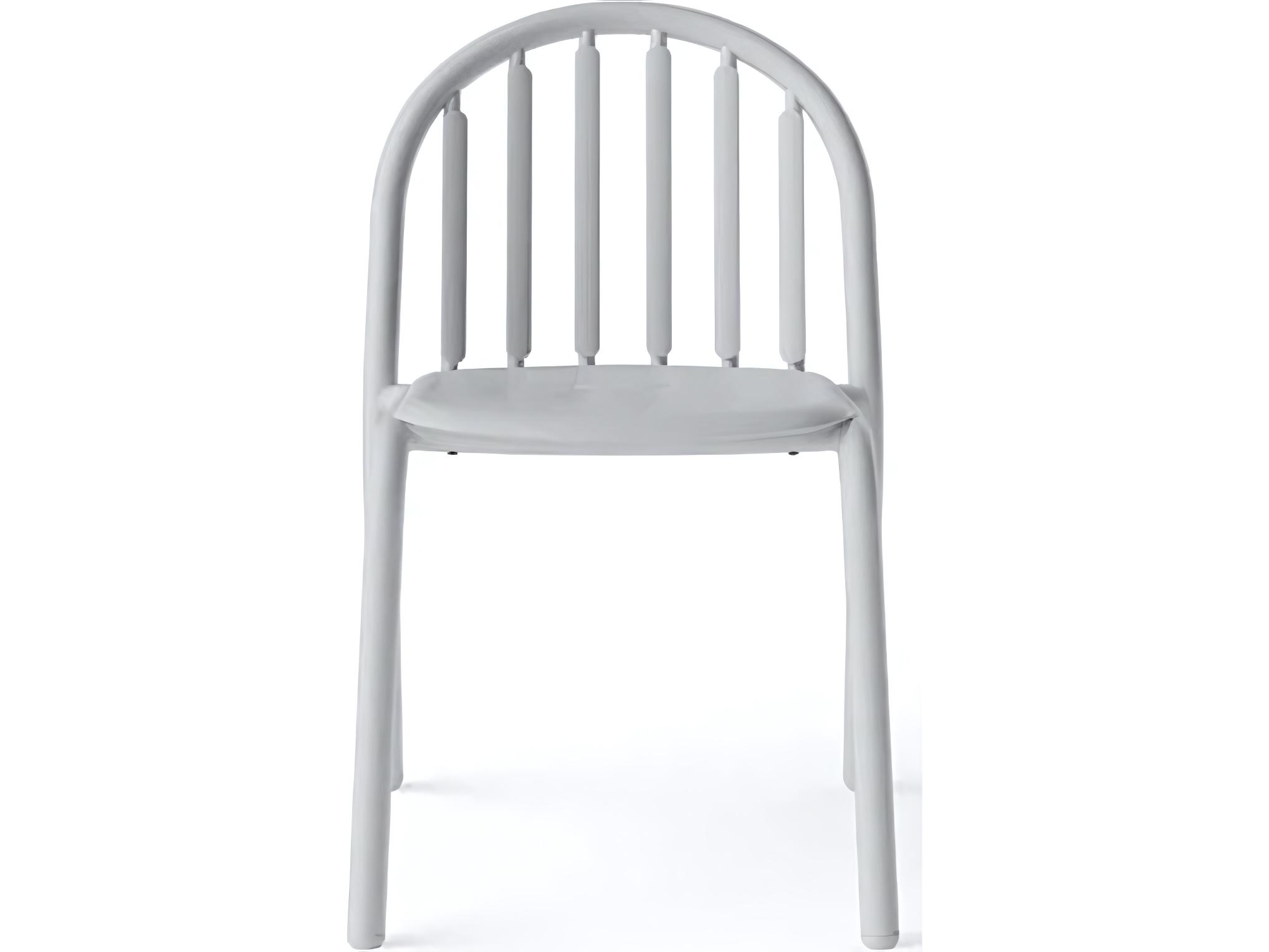 Fatboy Outdoor Fred's Stackable Side Chair in Light Grey