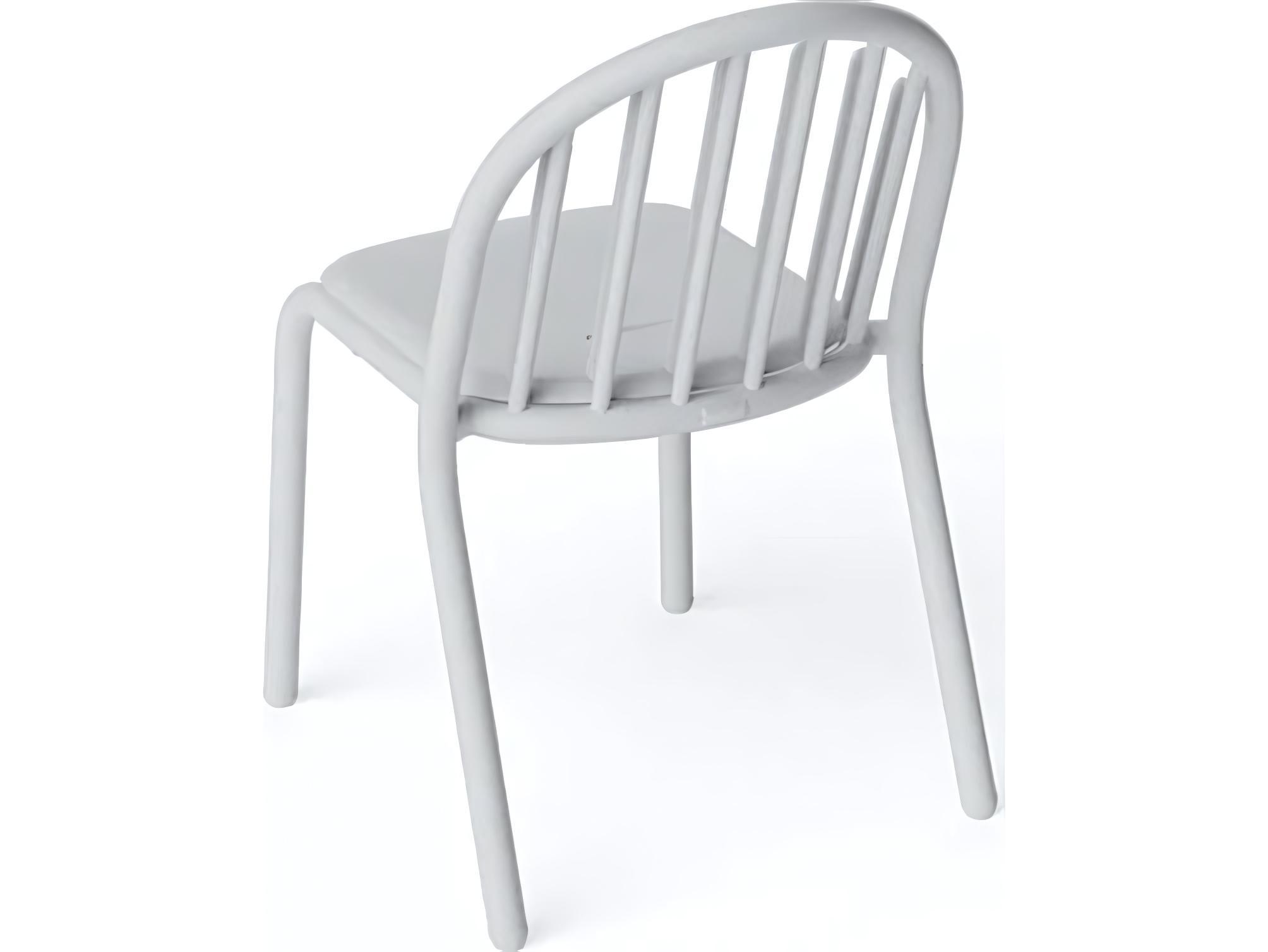 Fatboy Outdoor Fred's Stackable Side Chair in Light Grey
