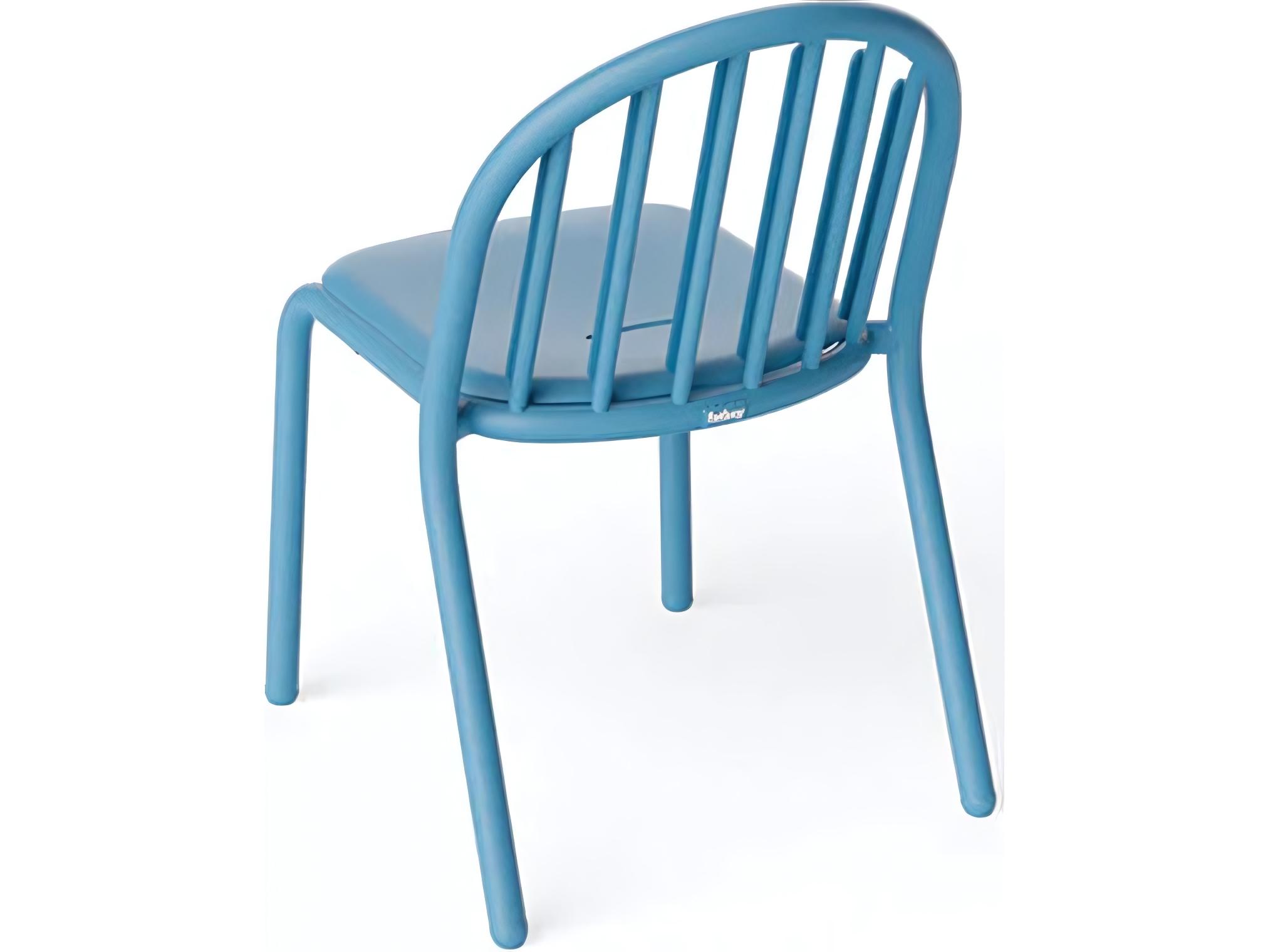 Fatboy Outdoor Fred's Stackable Side Chair in Wave Blue