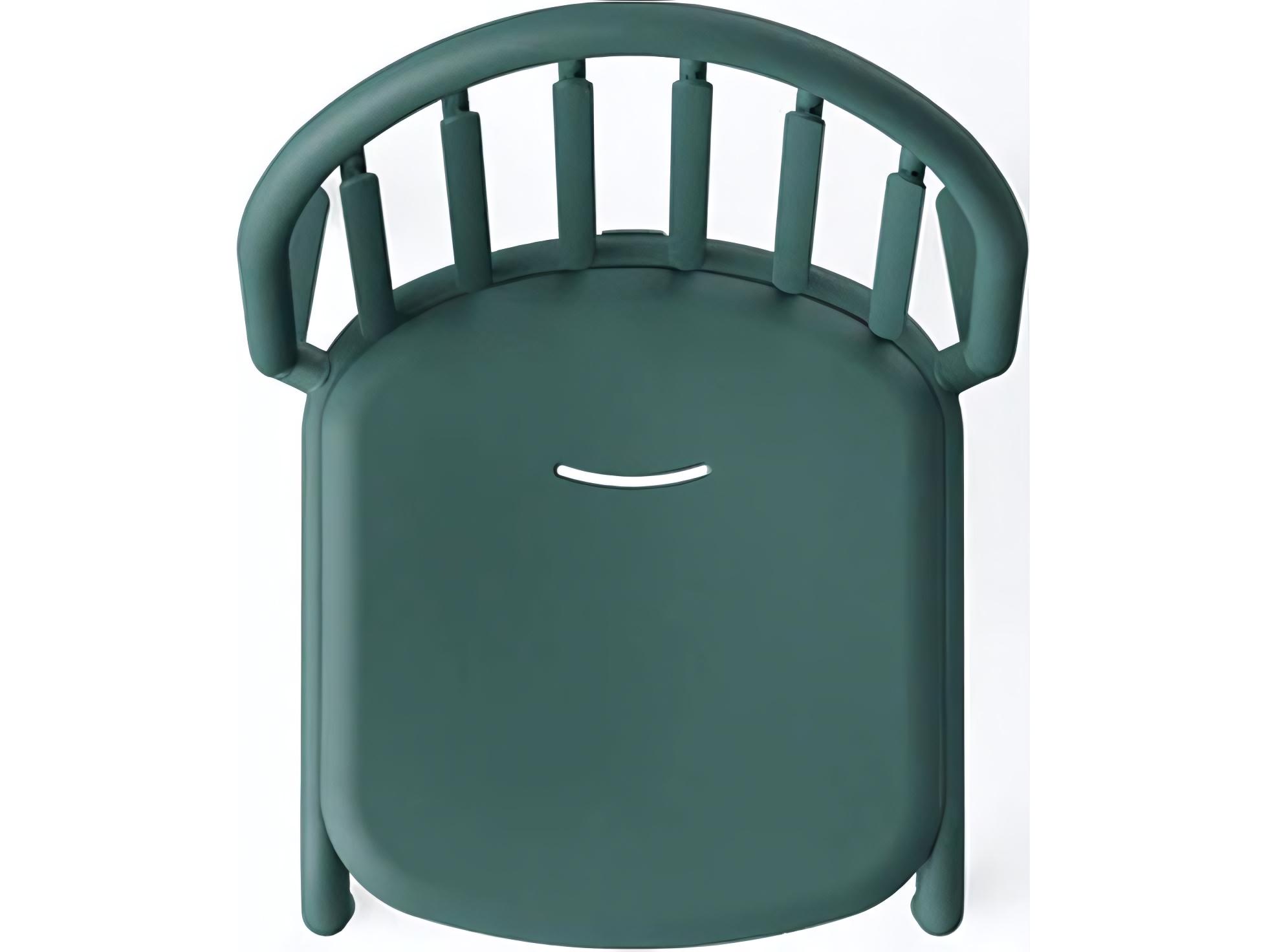 Fatboy Outdoor Fred's Stackable Side Chair in Dark Sage