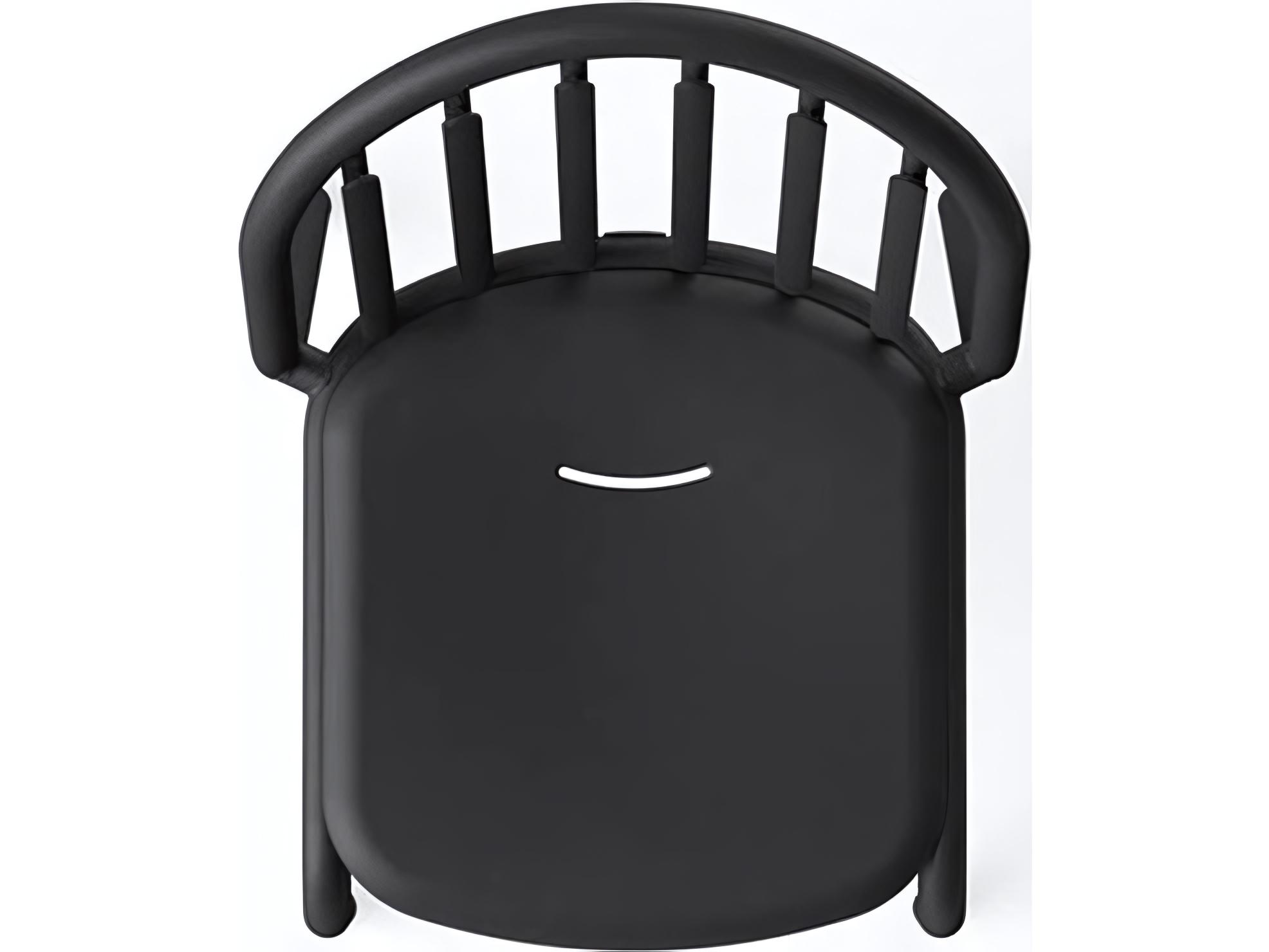 Fatboy Outdoor Fred's Stackable Side Chair in Anthracite