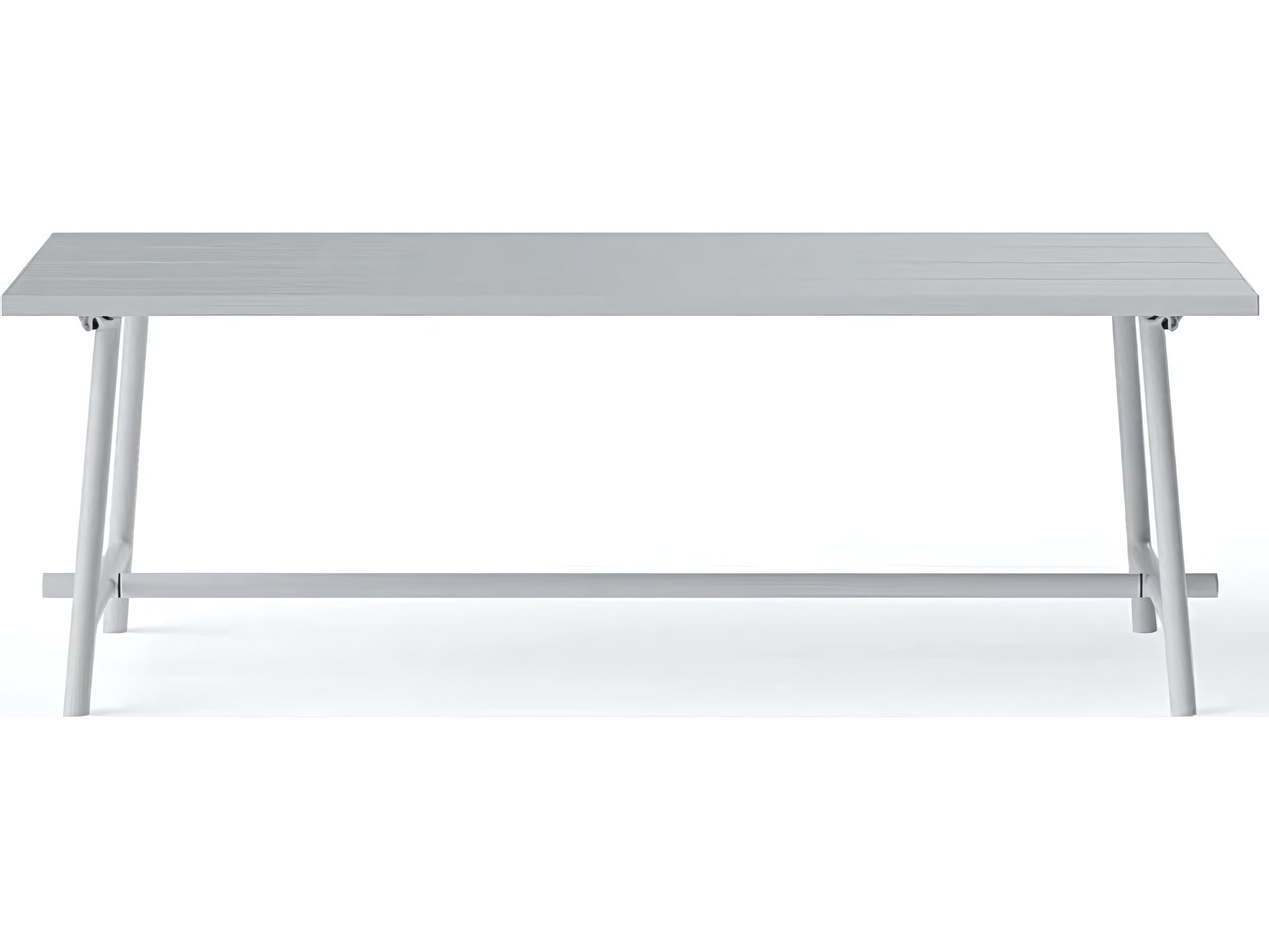 Fatboy Outdoor Fred's Rectangular Dining Table in Light Grey