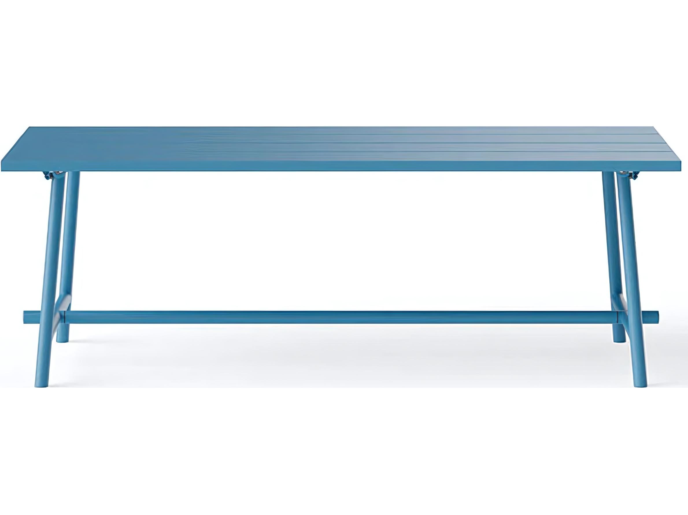 Fatboy Outdoor Fred's Rectangular Dining Table in Wave Blue