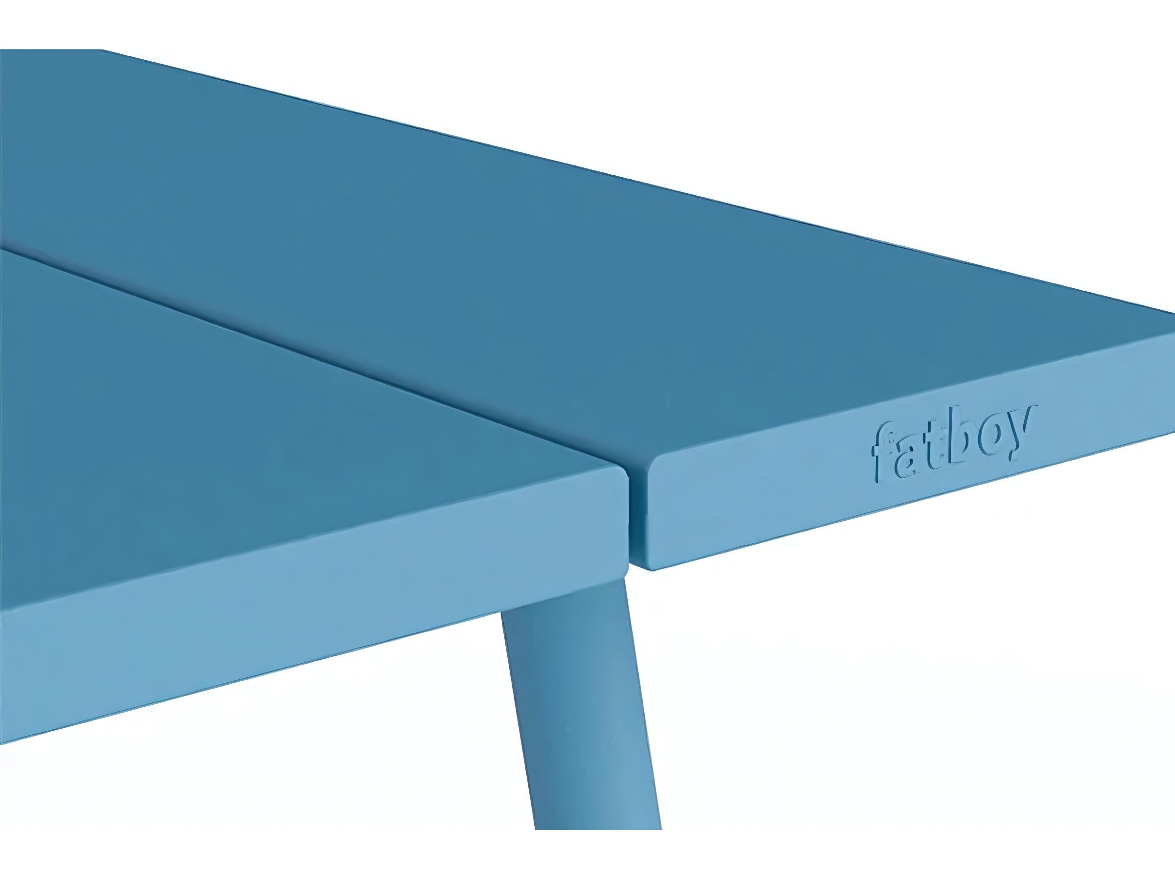 Fatboy Outdoor Fred's Rectangular Dining Table in Wave Blue