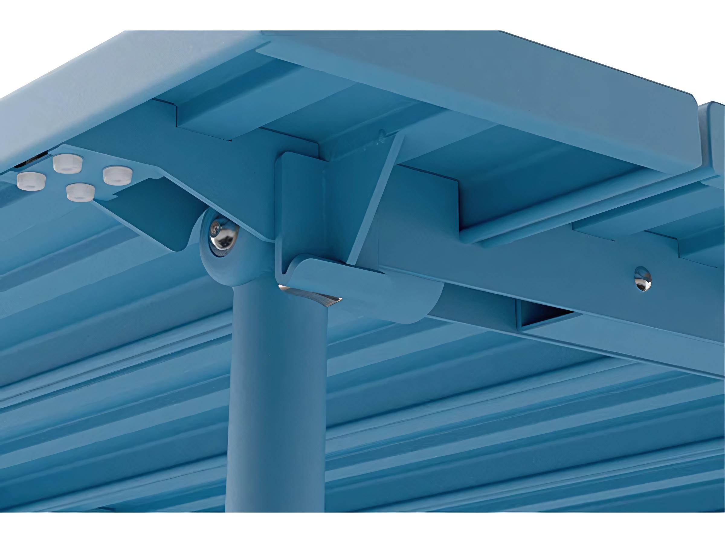 Fatboy Outdoor Fred's Rectangular Dining Table in Wave Blue