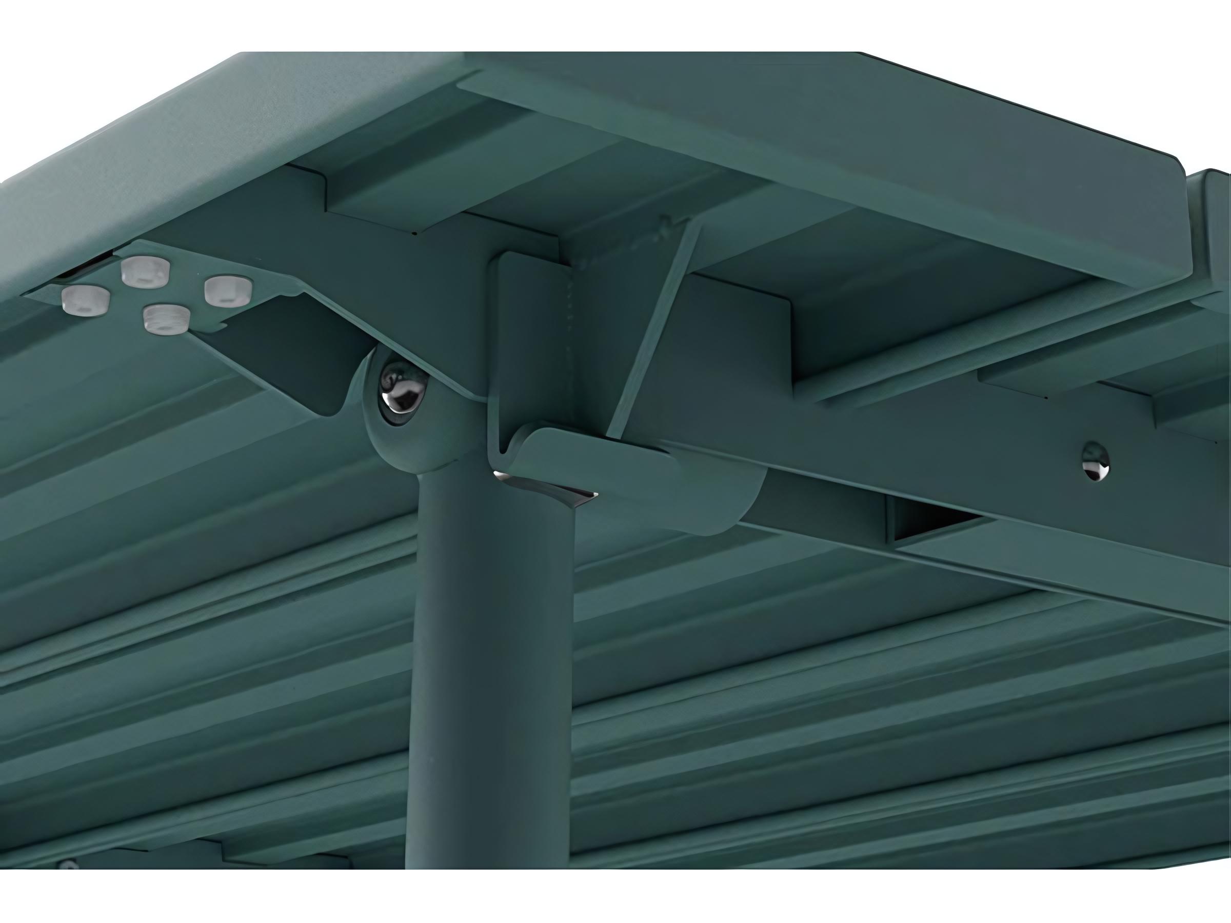 Fatboy Outdoor Fred's Rectangular Dining Table in Dark Sage