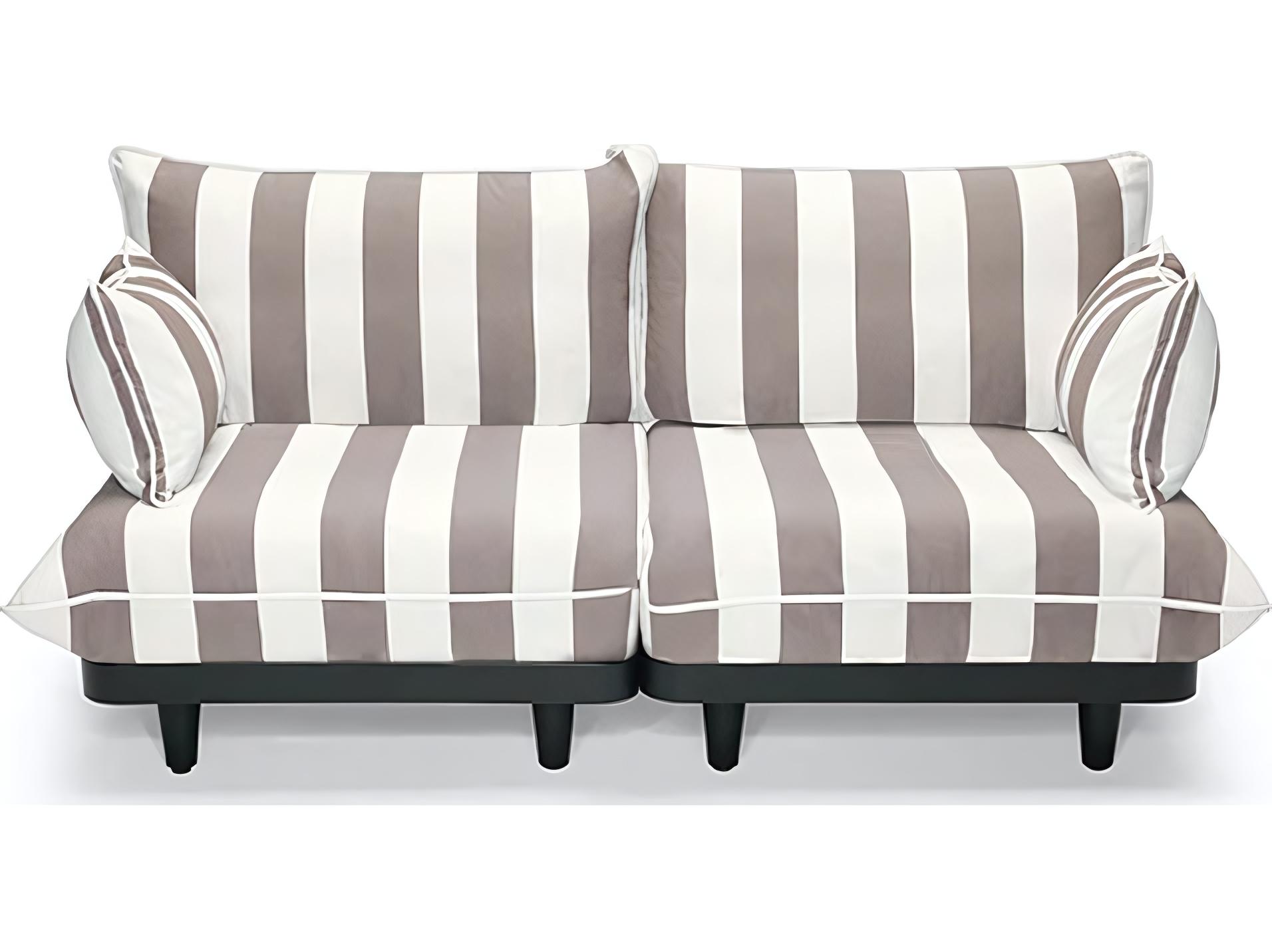 Fatboy Outdoor Paletti Lounge Sofa in Stripe Cacao