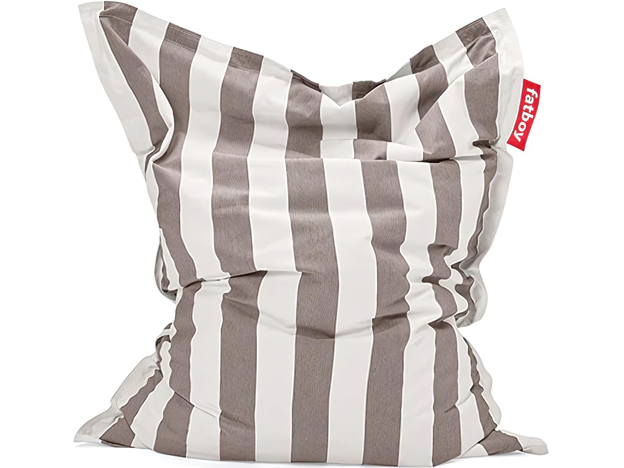 Fatboy Outdoor Original Bean Bag Chair in Stripe Cacao