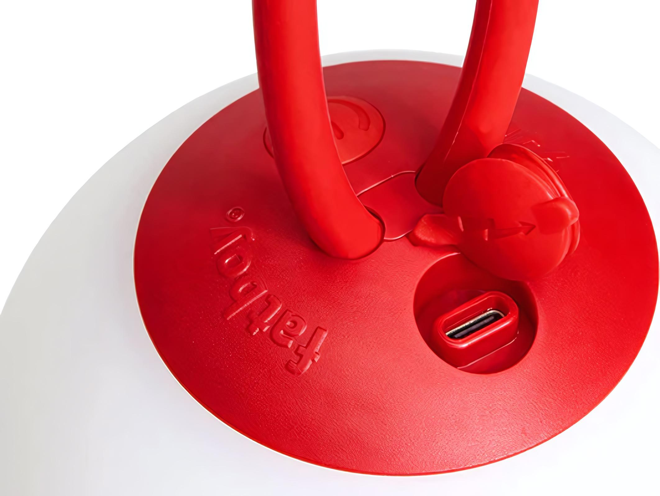 Fatboy Outdoor Bolleke Mini Hanging Lamp (Set of 3) in Red