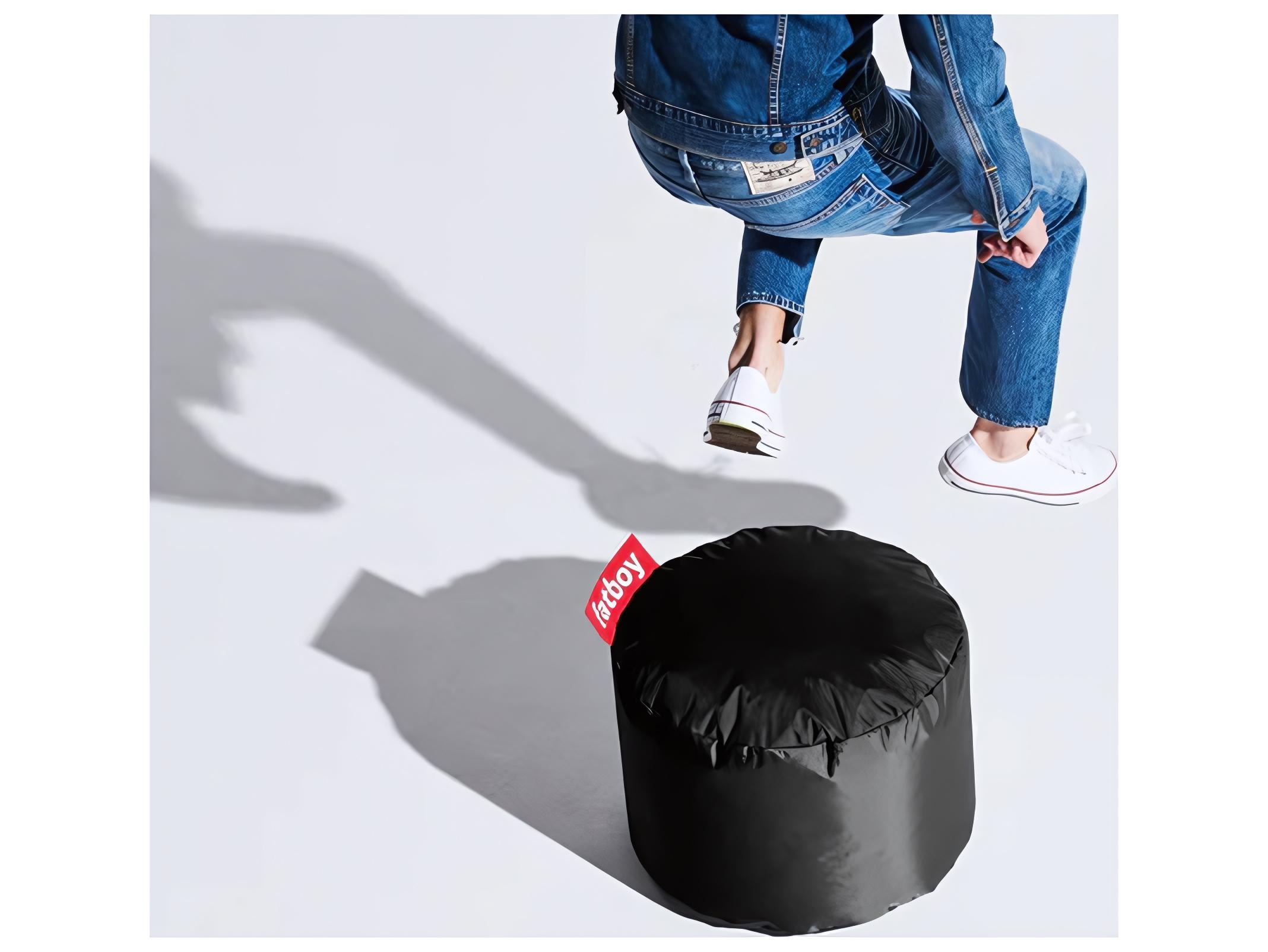 Fatboy Point Pouf Ottoman in Black