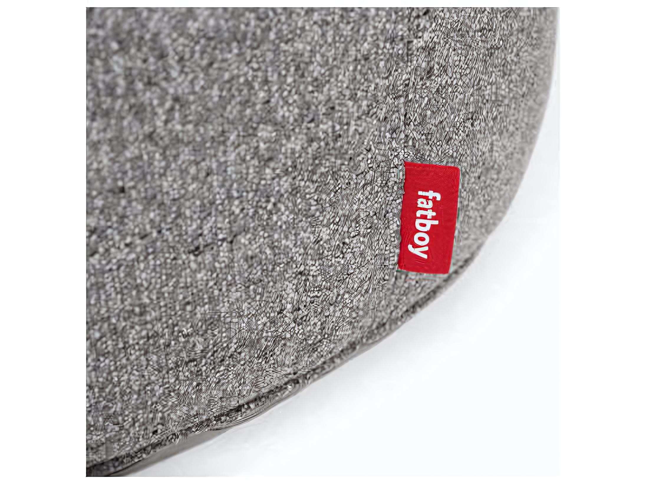 Fatboy Point Large Mingle Pouf in Grid Stone