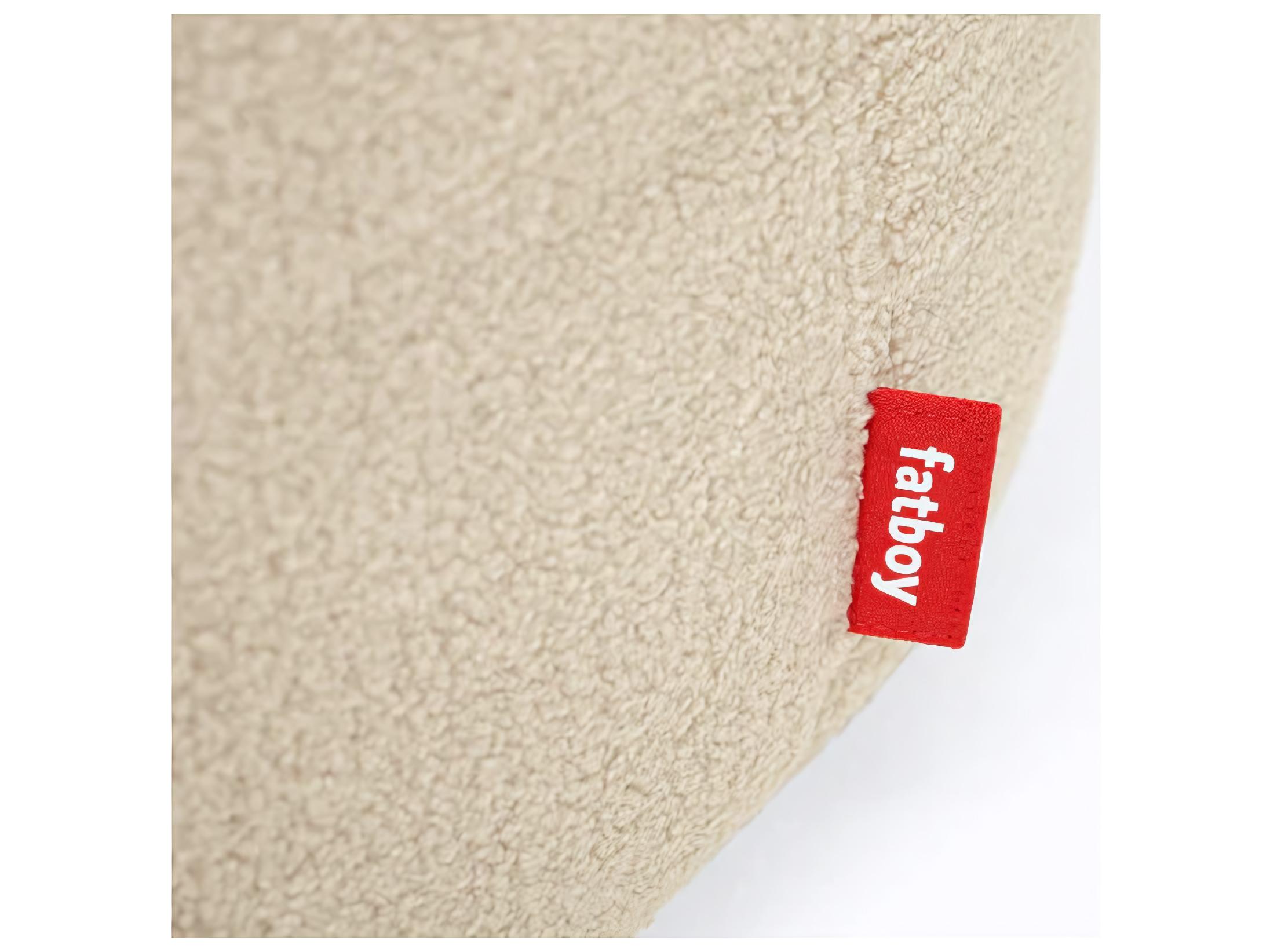 Fatboy Point Large Sherpa Pouf in Ecru