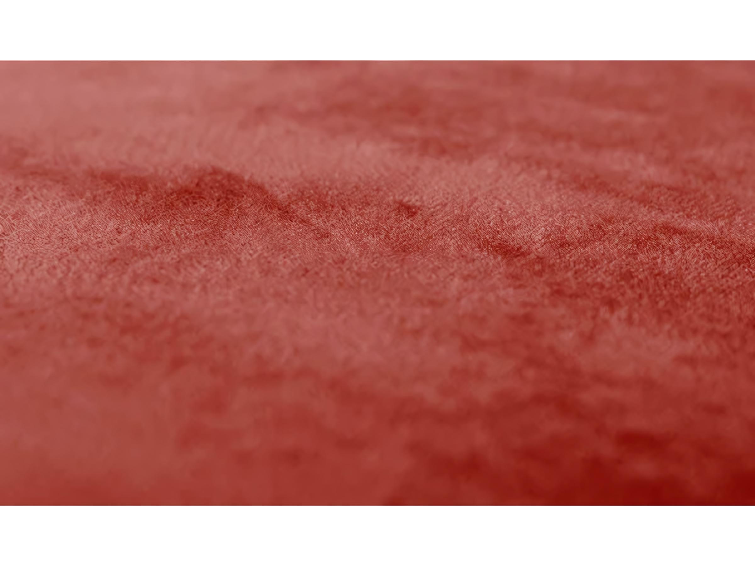 Fatboy Point Recycled Velvet Pouf Ottoman in Rhubarb