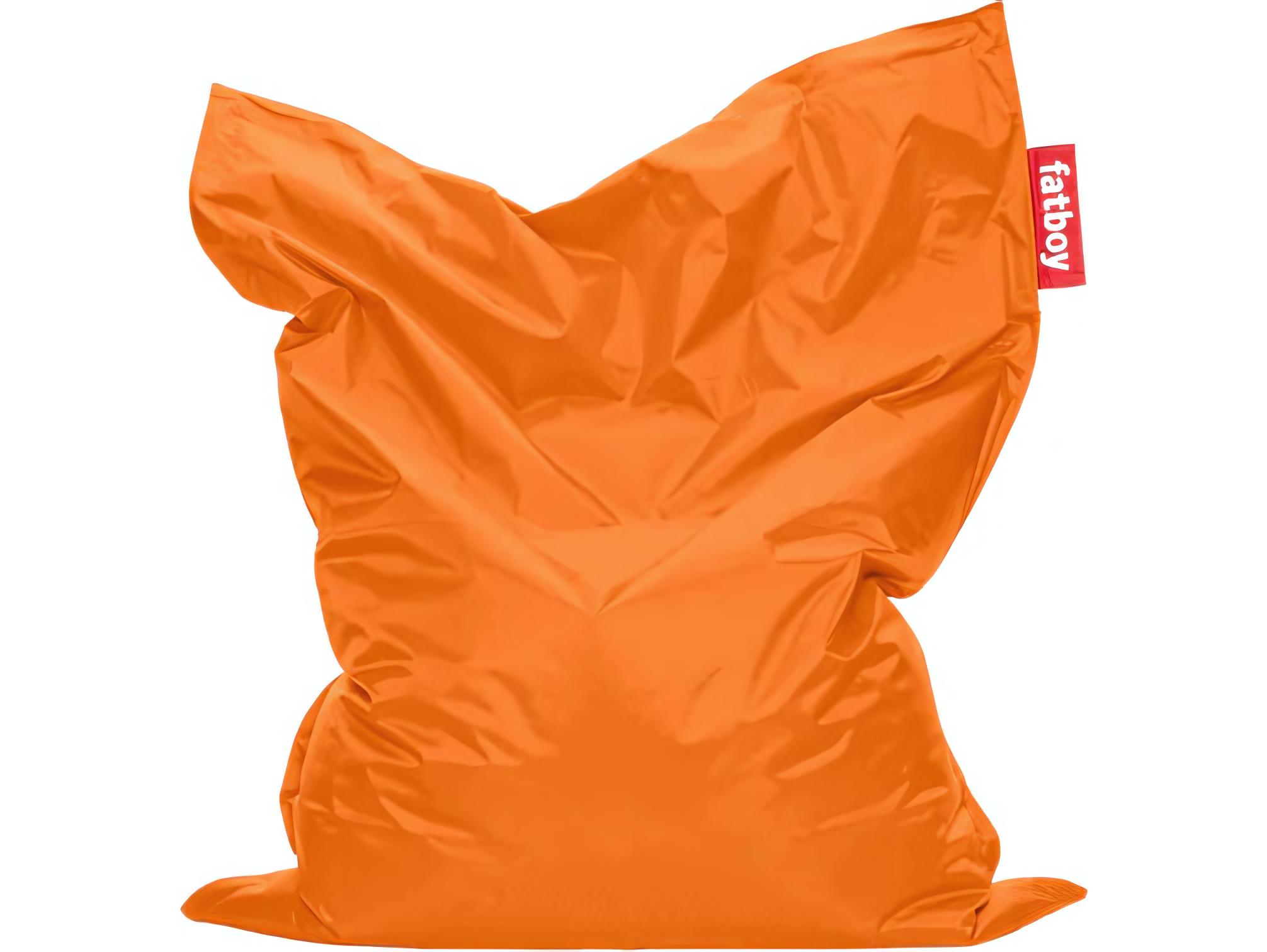 Fatboy Original Slim Bean Bag Chair in Orange Bitters