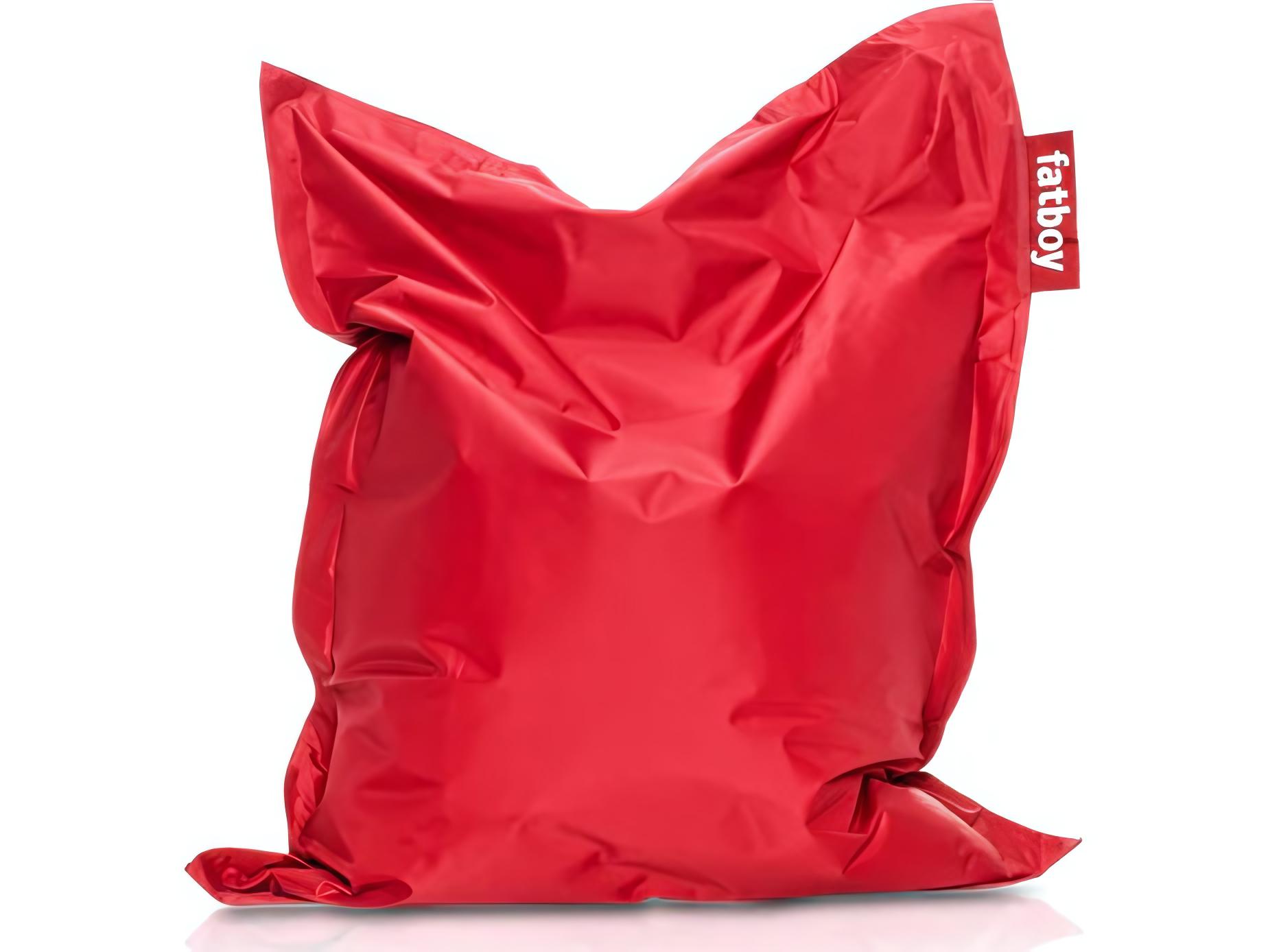 Fatboy Original Slim Bean Bag Chair in Red