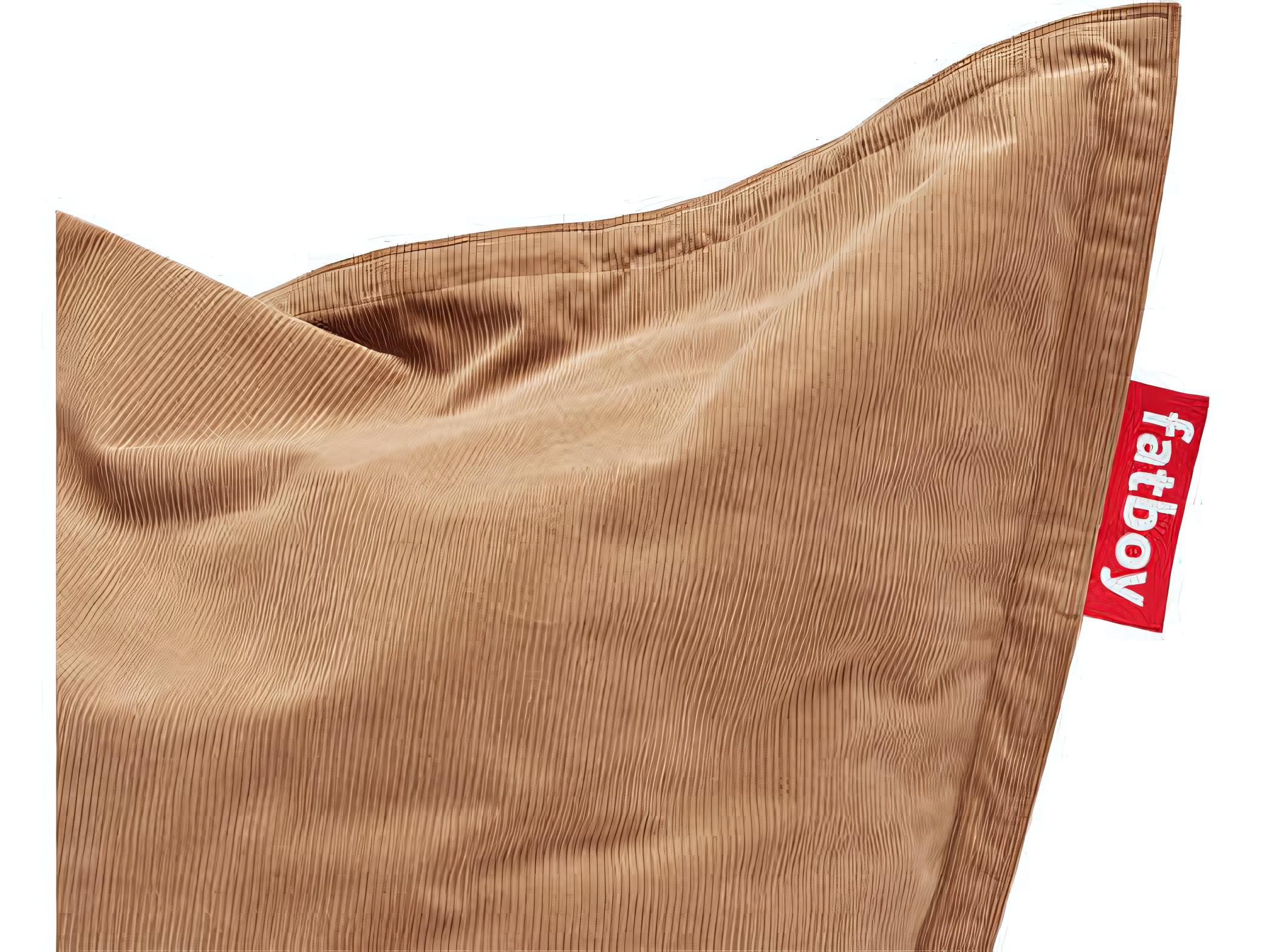 Fatboy Original Slim Recycled Cord Bean Bag Chair in Teddy Bear