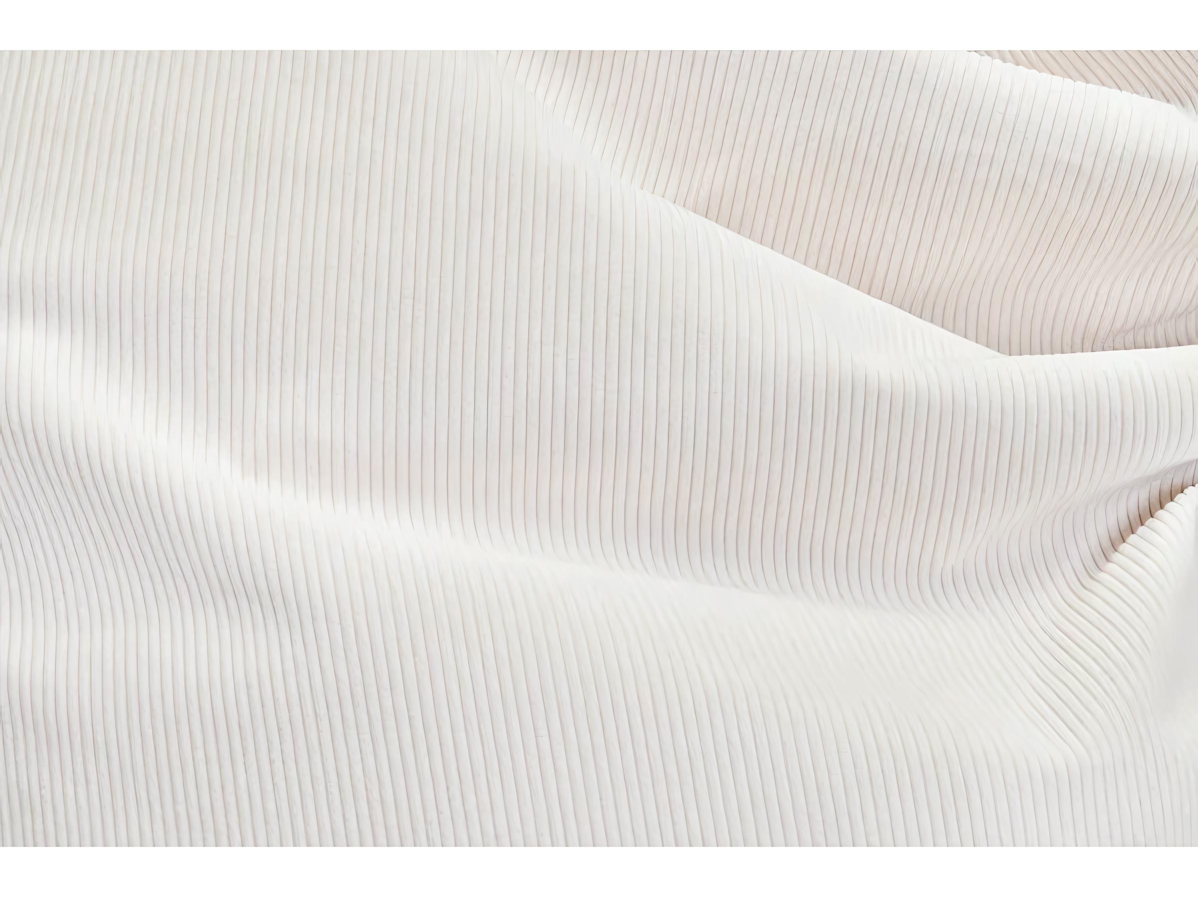 Fatboy Original Slim Recycled Cord Bean Bag Chair in Cream