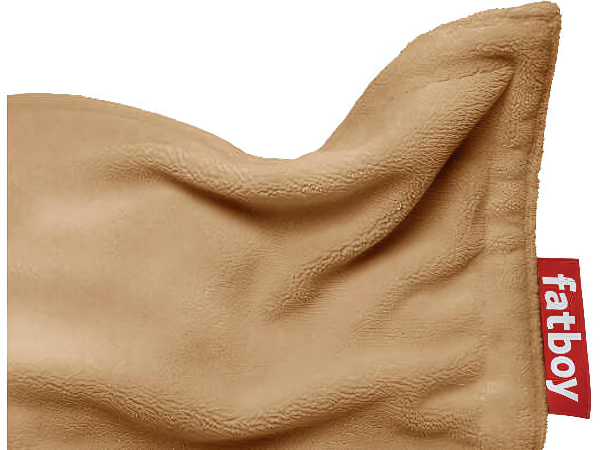 Fatboy Original Slim Teddy Bean Bag Chair in Latte